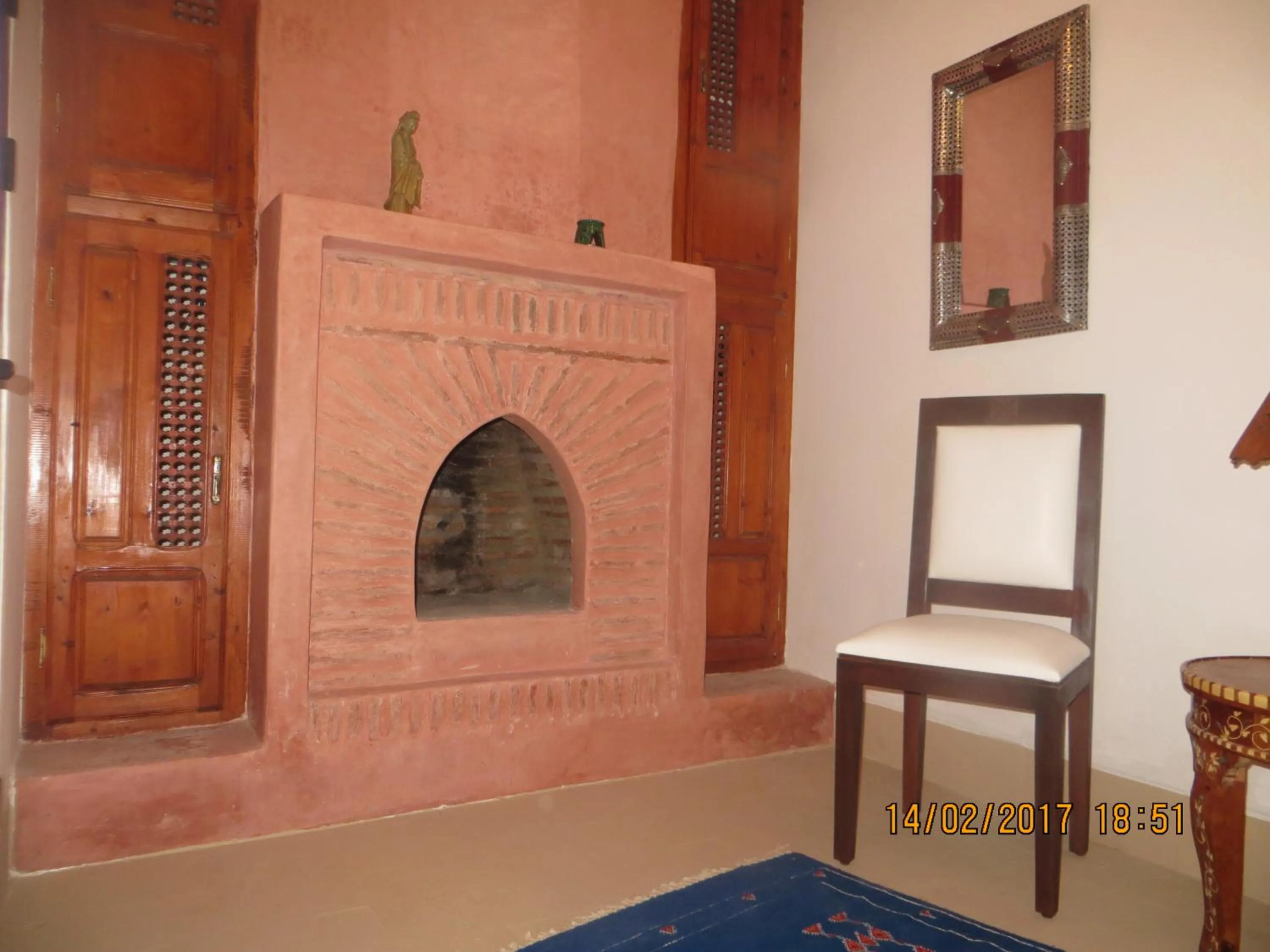 Decorative detail in Riad Gloria