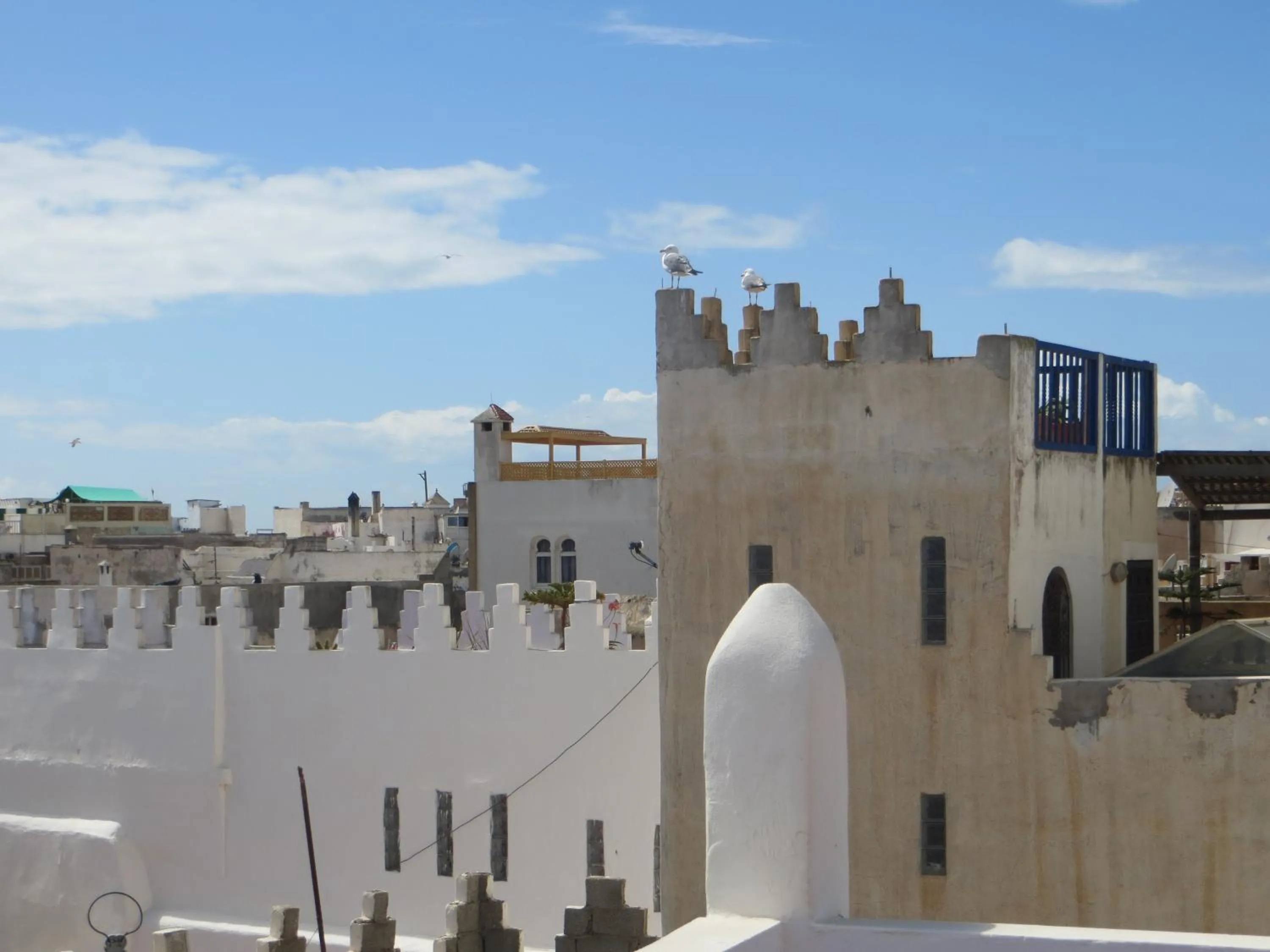 Bird's eye view in Riad Gloria