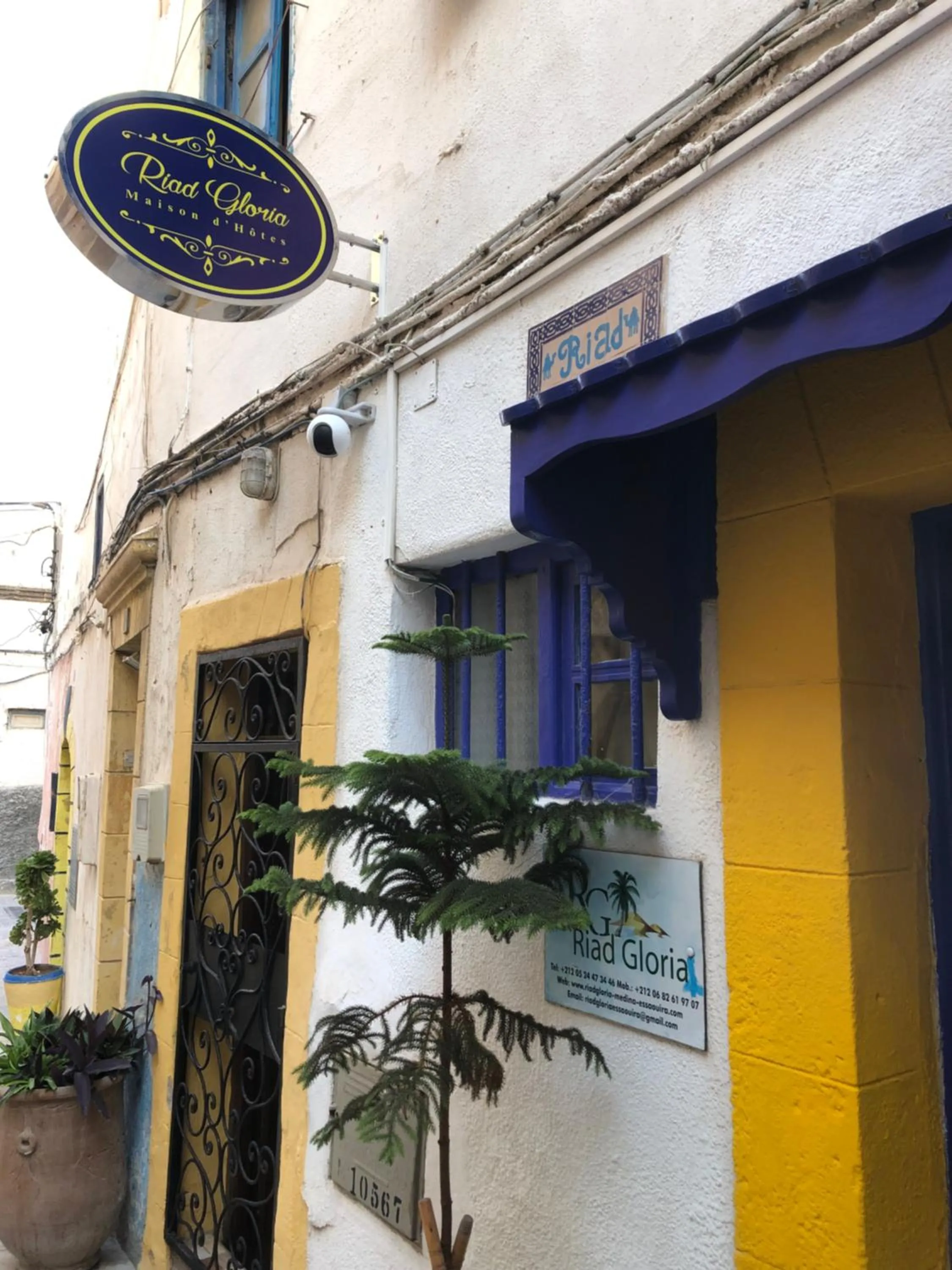 Street view in Riad Gloria