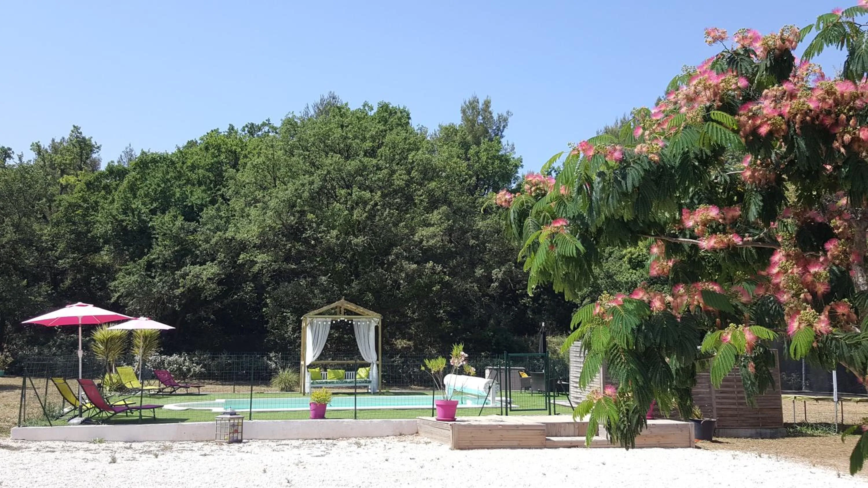 Garden in Au Charme de Pépiole