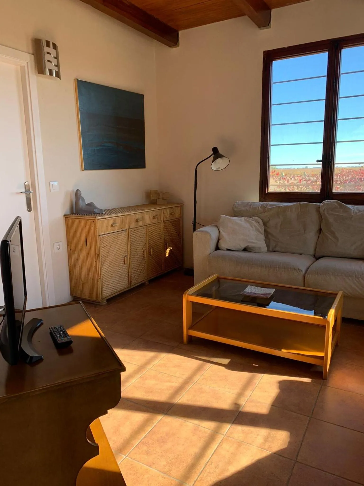 Living room in Casa Rural La Navarra