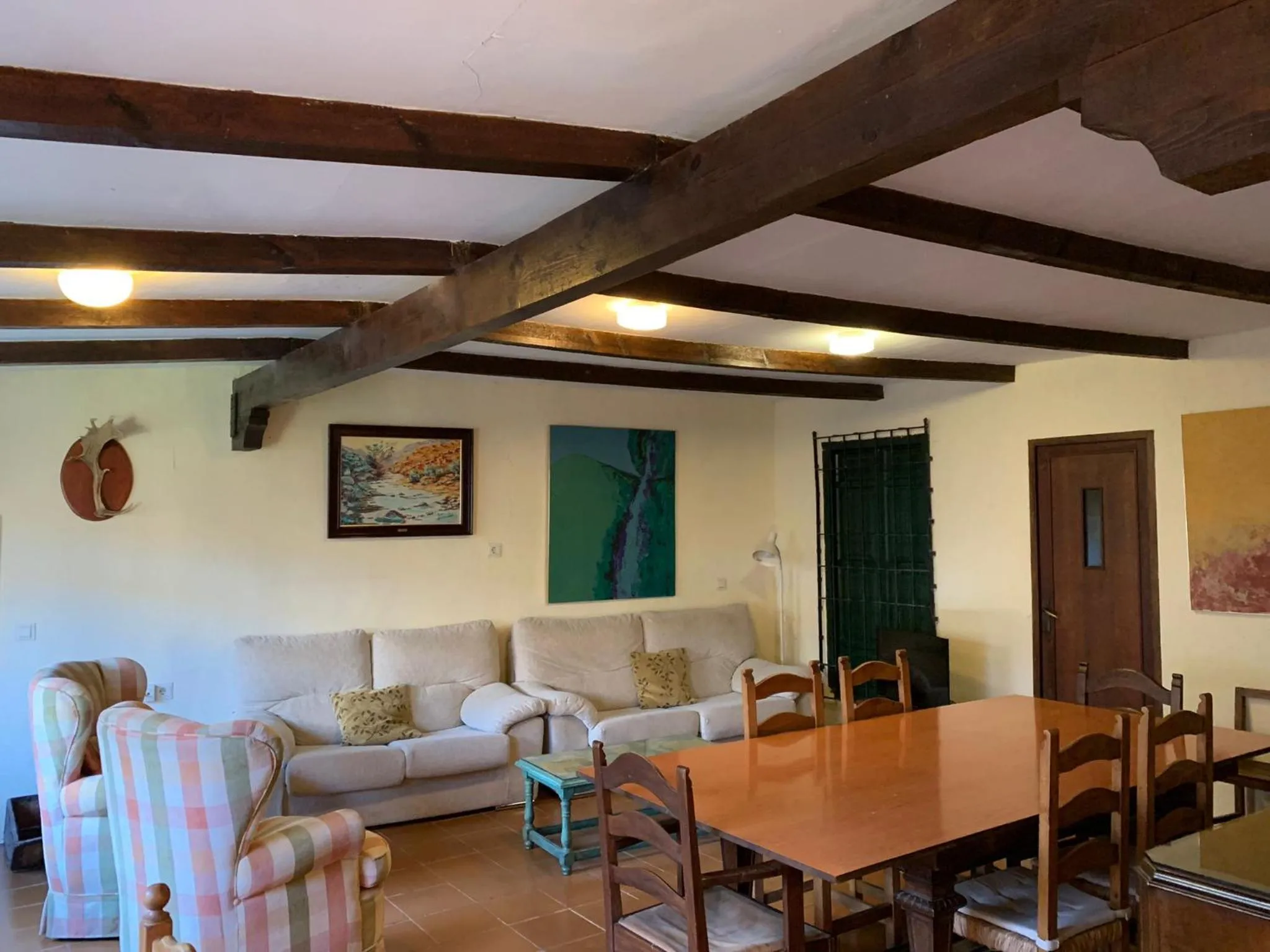 Living room in Casa Rural La Navarra