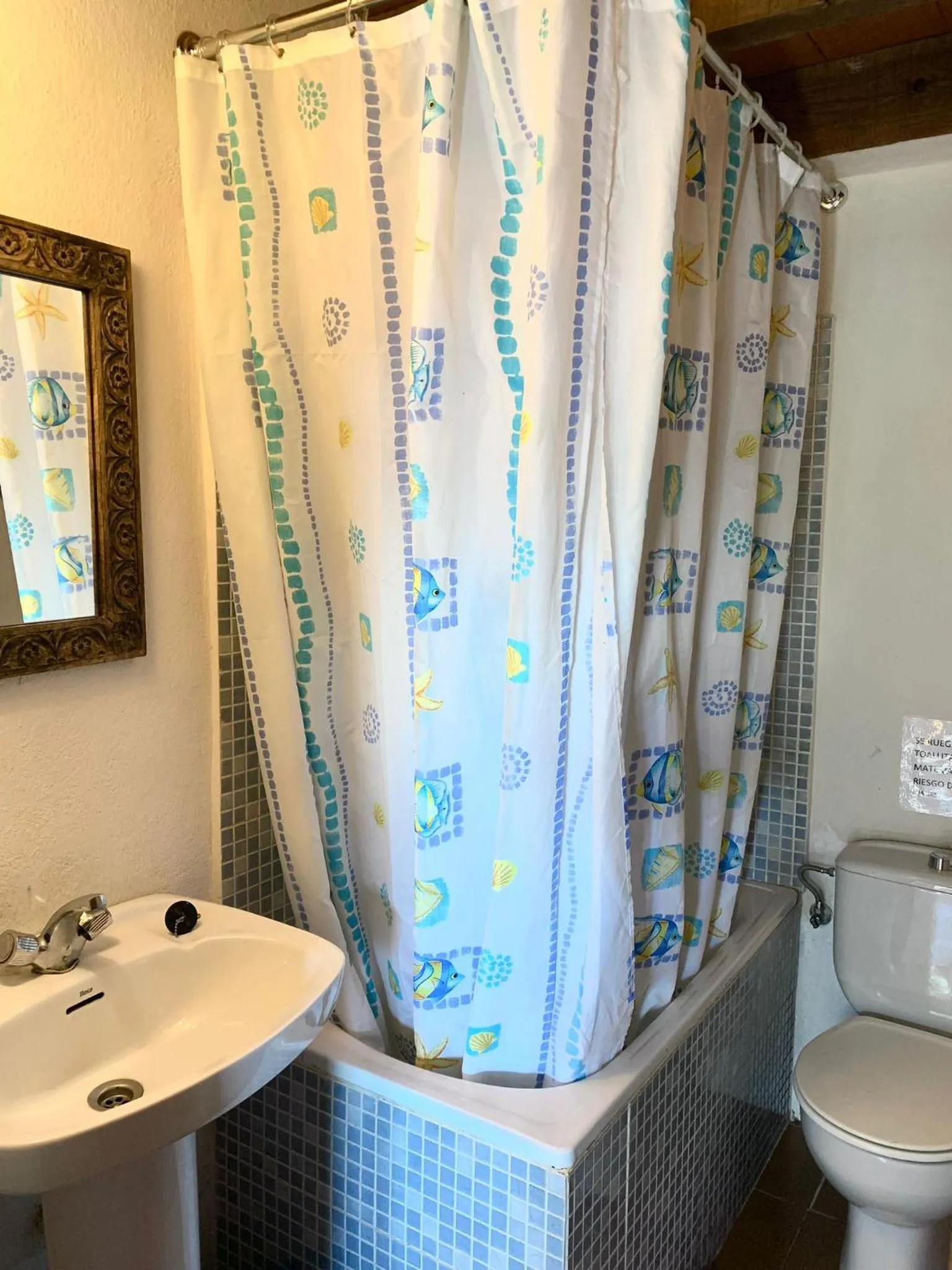 Bathroom in Casa Rural La Navarra