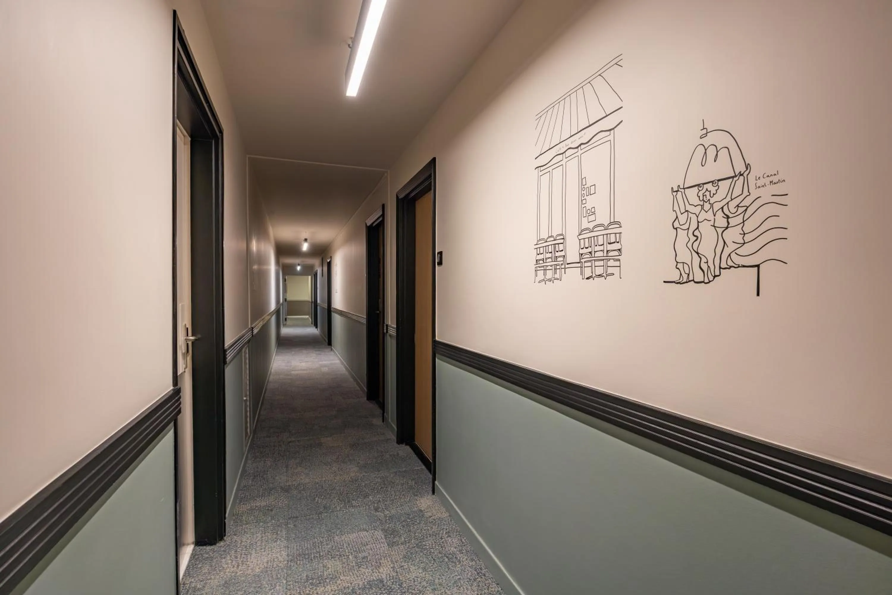 Area and facilities in Citadines République Paris