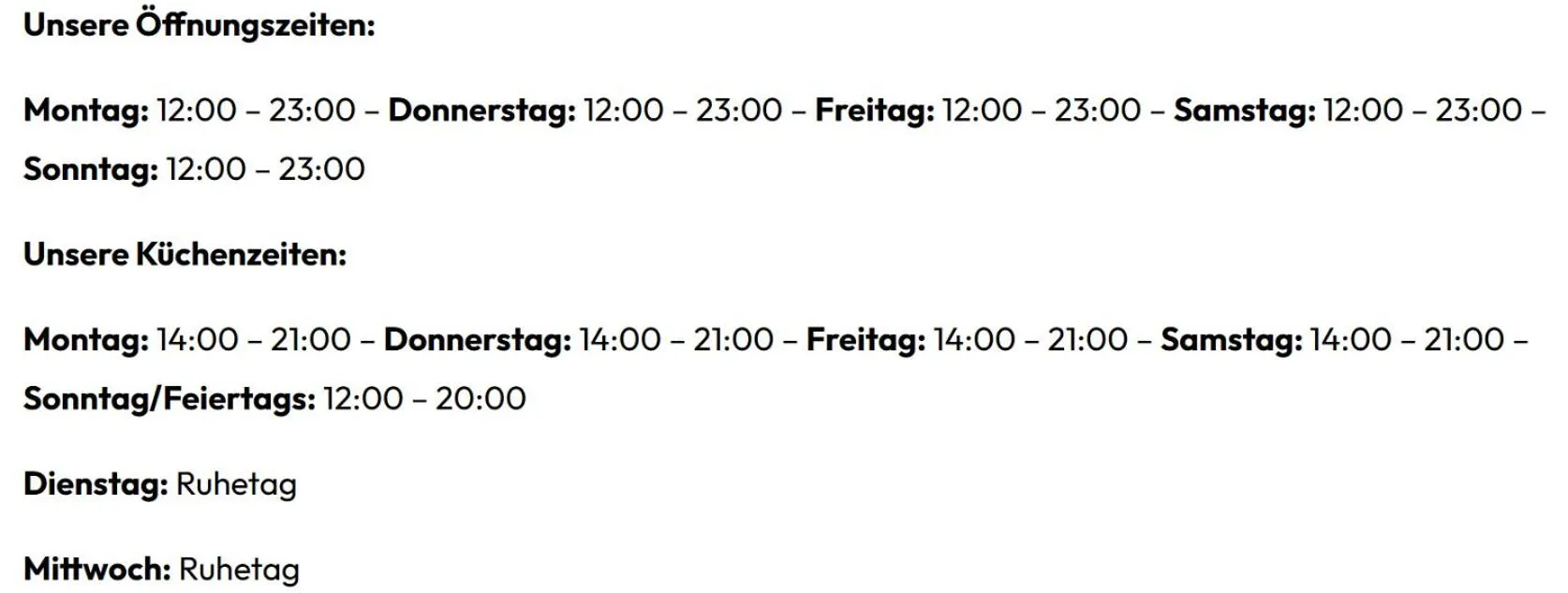 Restaurant/places to eat in Hotel Rheinpromenade8