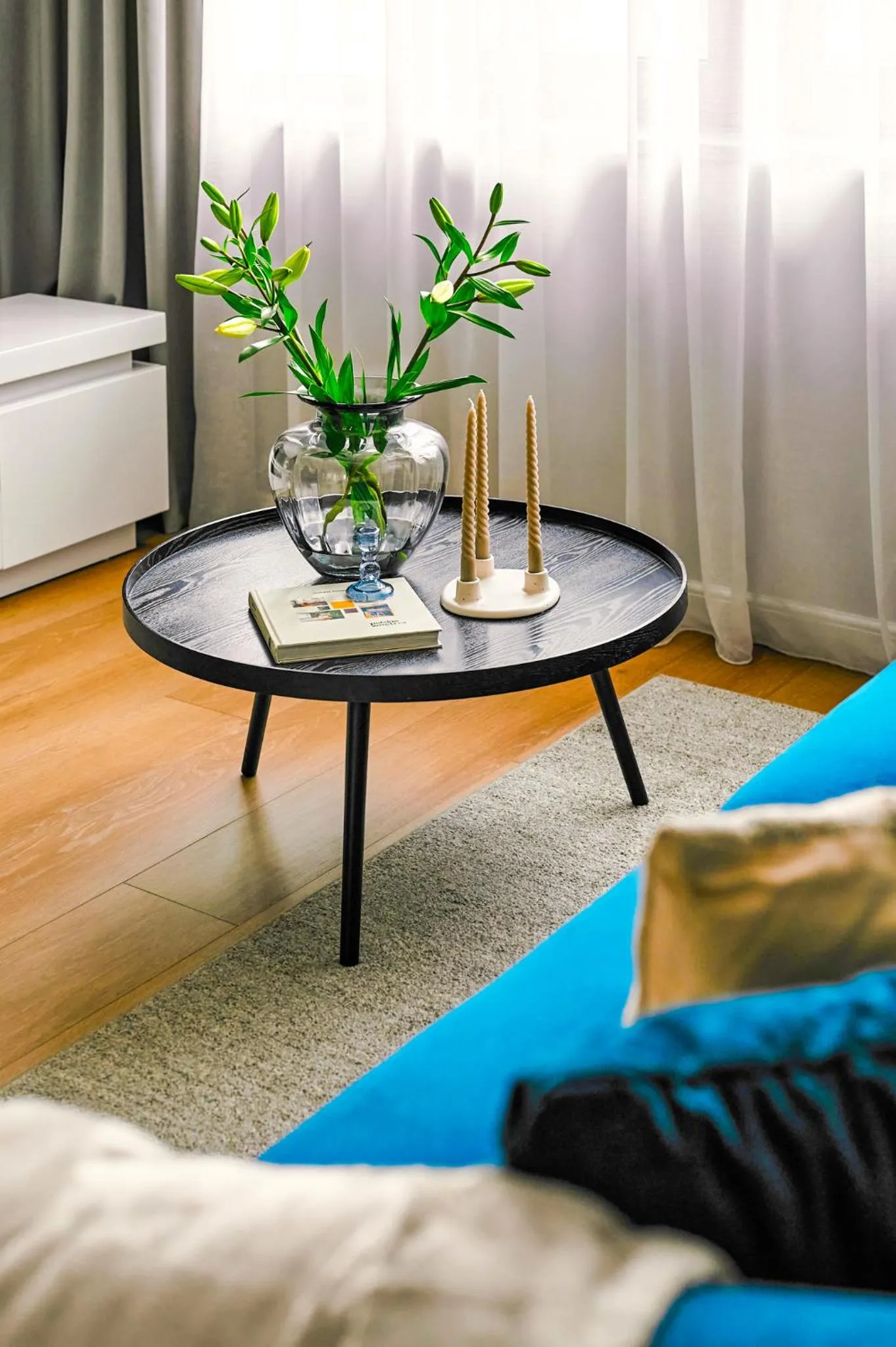 Living room in Wielopole17 Max Apartment with AC