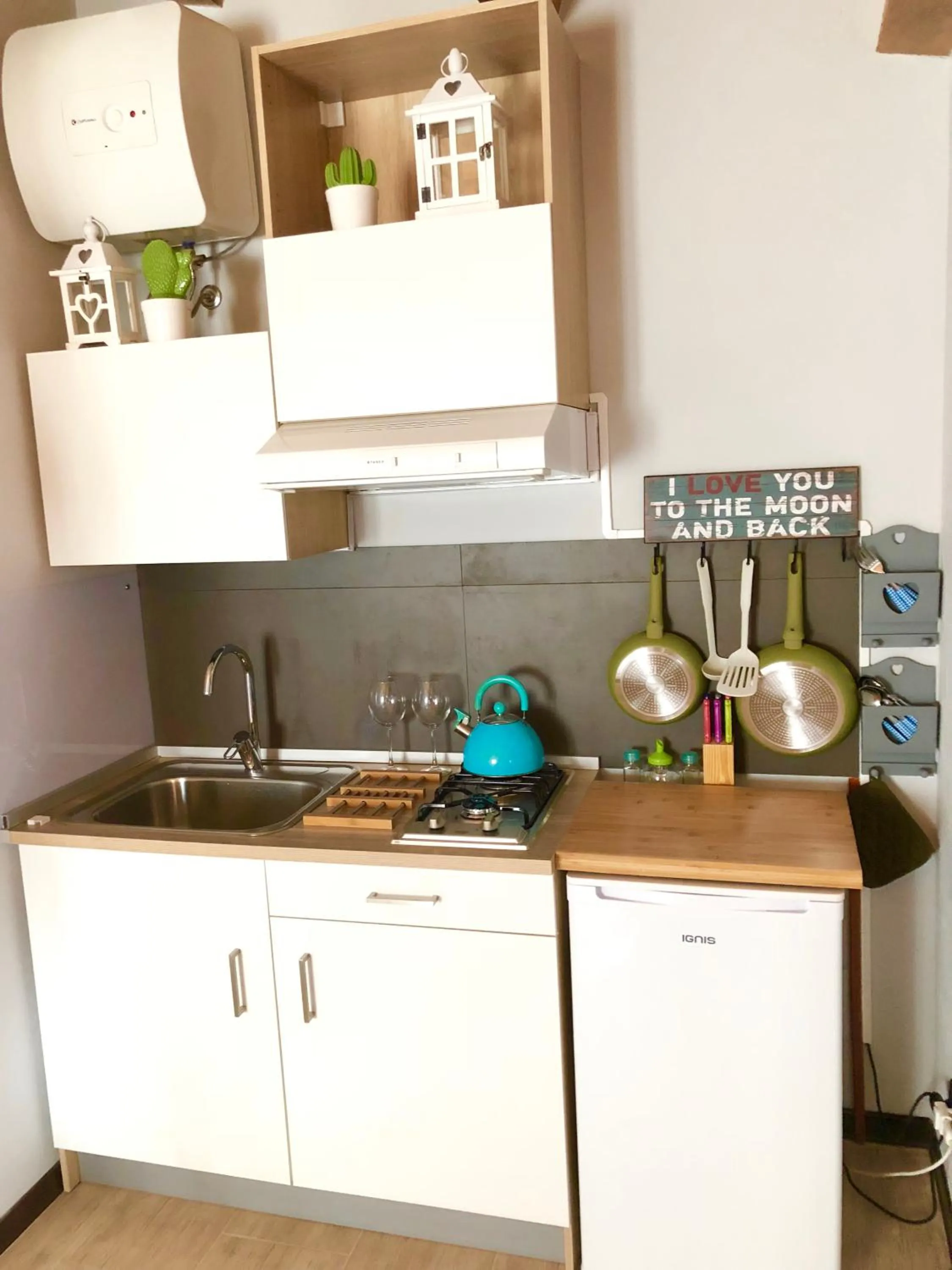 Kitchen or kitchenette in Cuore Della Valle