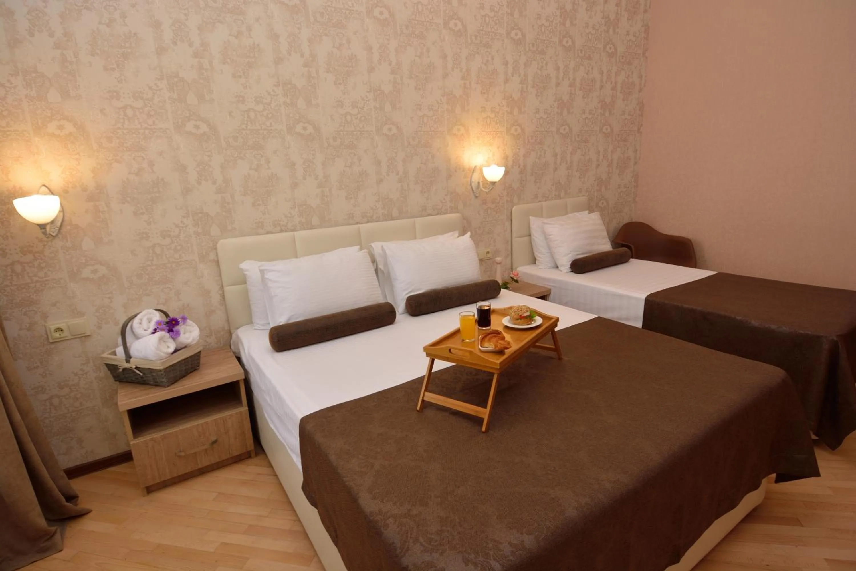 Bedroom, Bed in Dat Exx Apartments on Marjanishvili