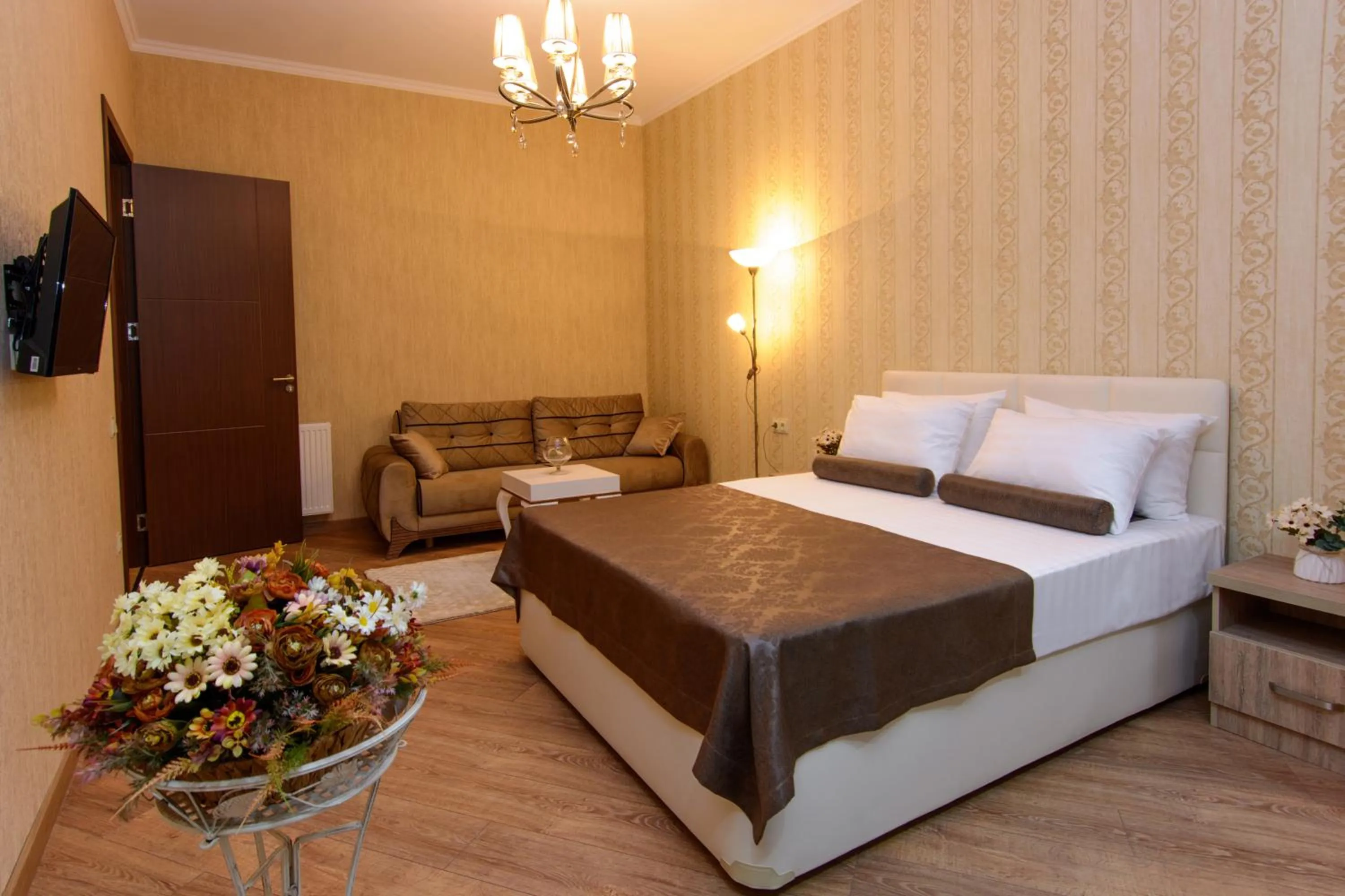 Photo of the whole room, Bed in Dat Exx Apartments on Marjanishvili