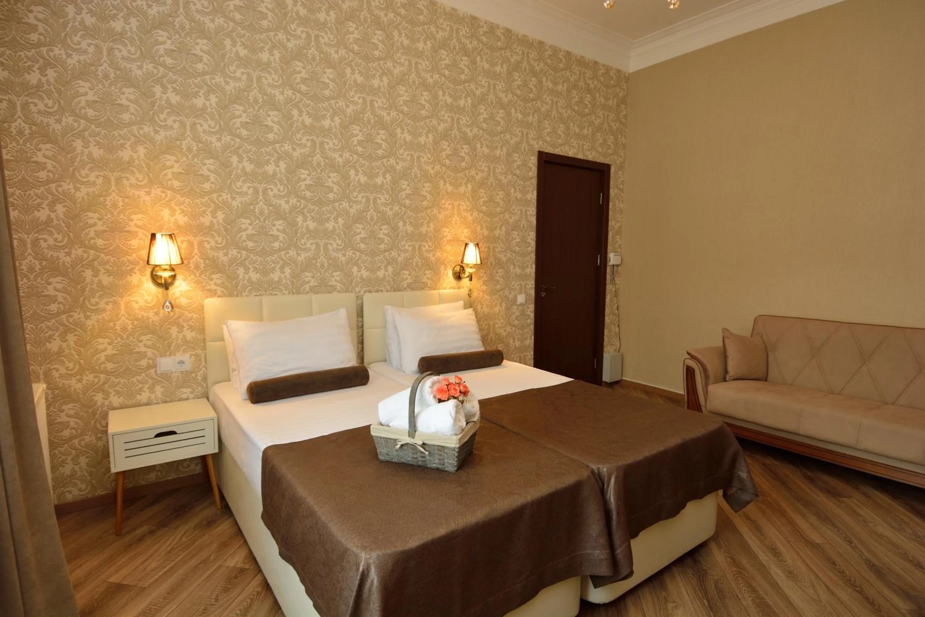 Bedroom, Bed in Dat Exx Apartments on Marjanishvili