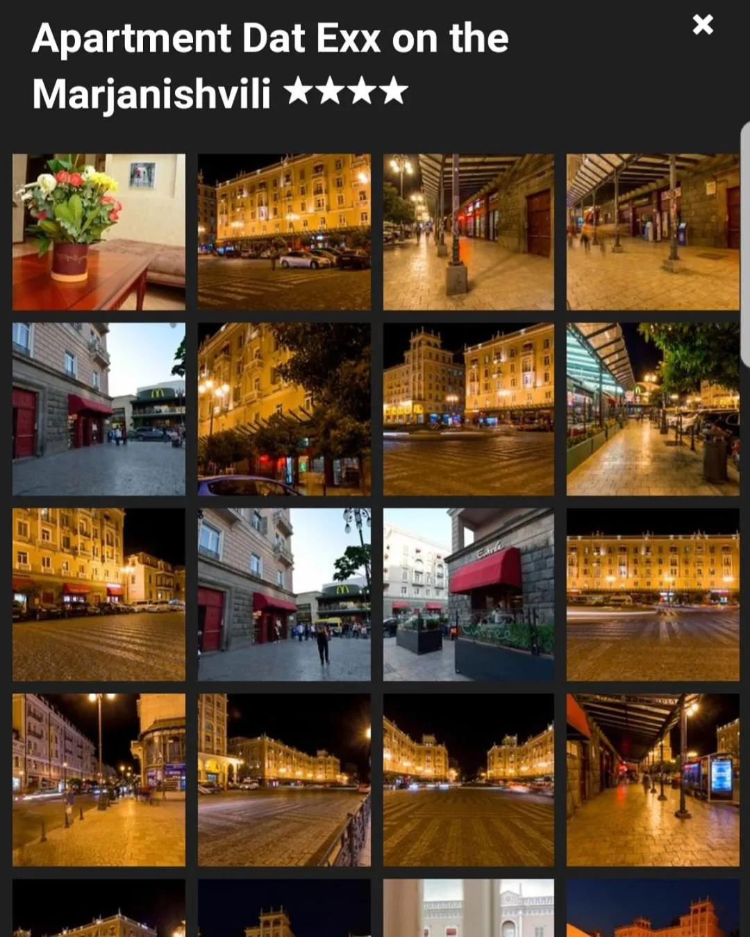 Restaurant/places to eat in Dat Exx Apartments on Marjanishvili