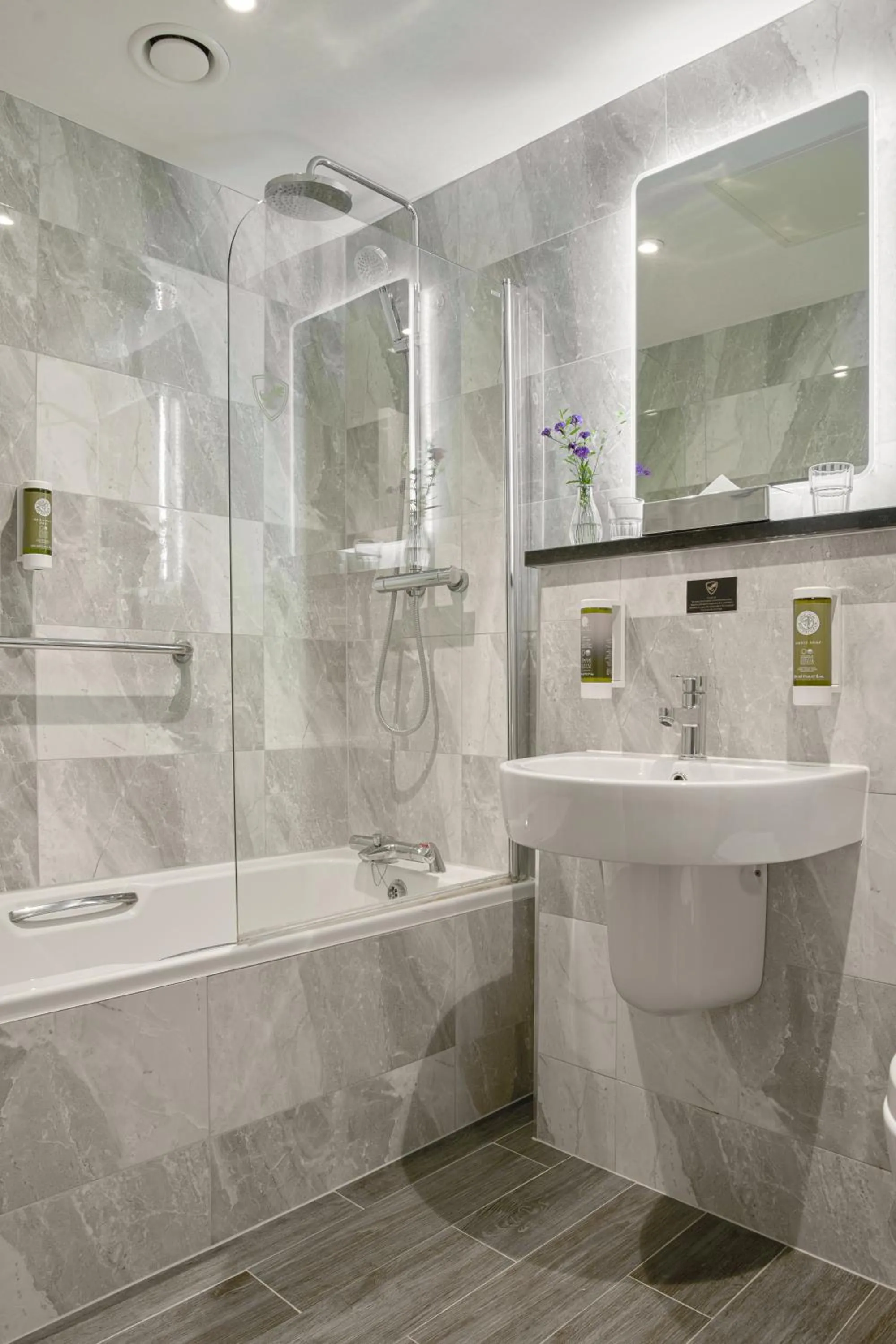 Shower in The Inn at Dromoland