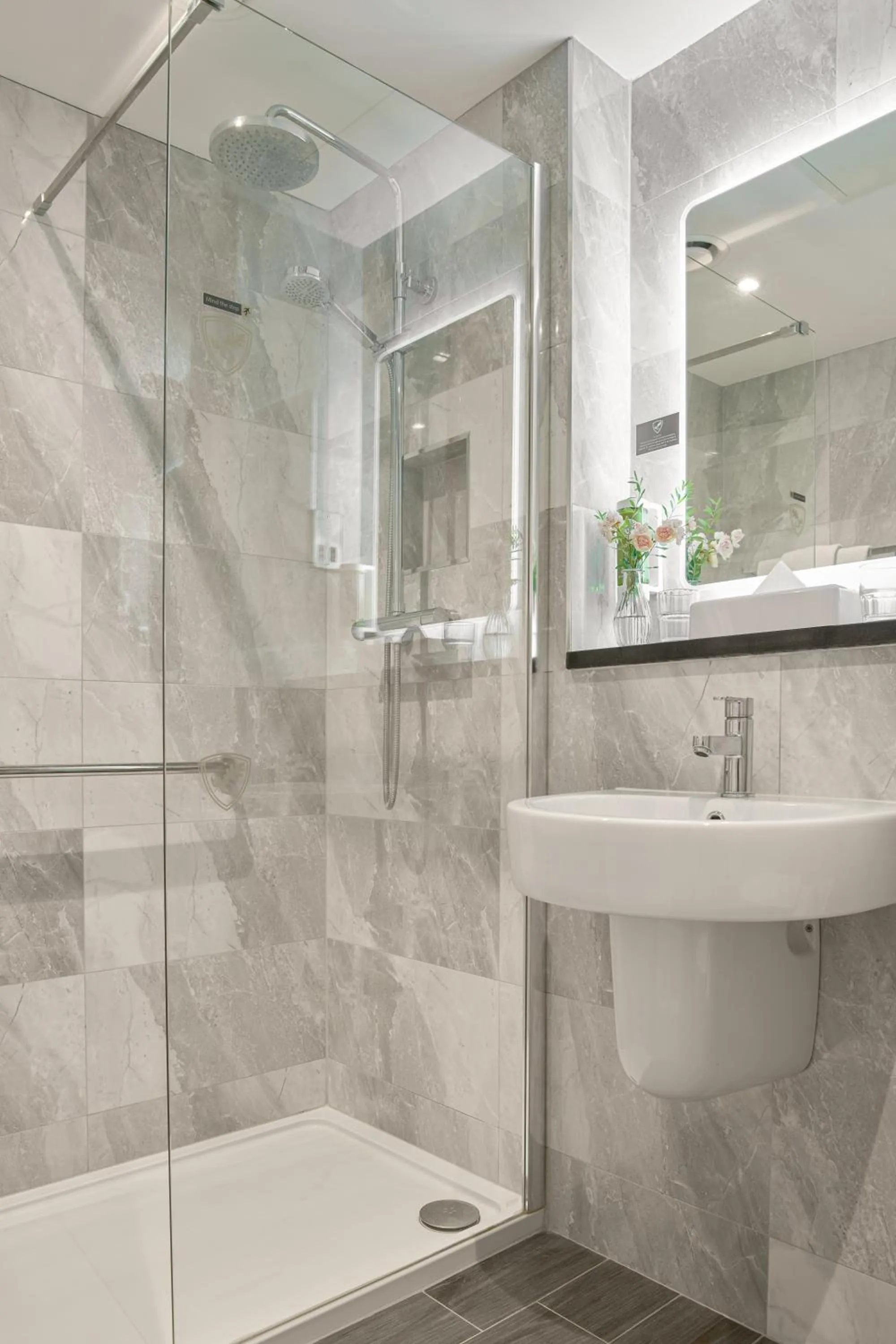 Shower in The Inn at Dromoland