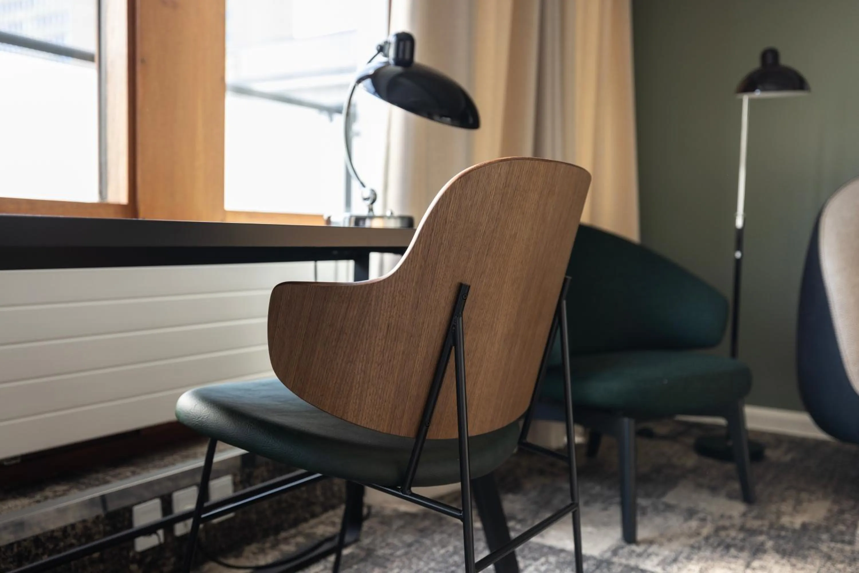 Seating area in Imperial Hotel