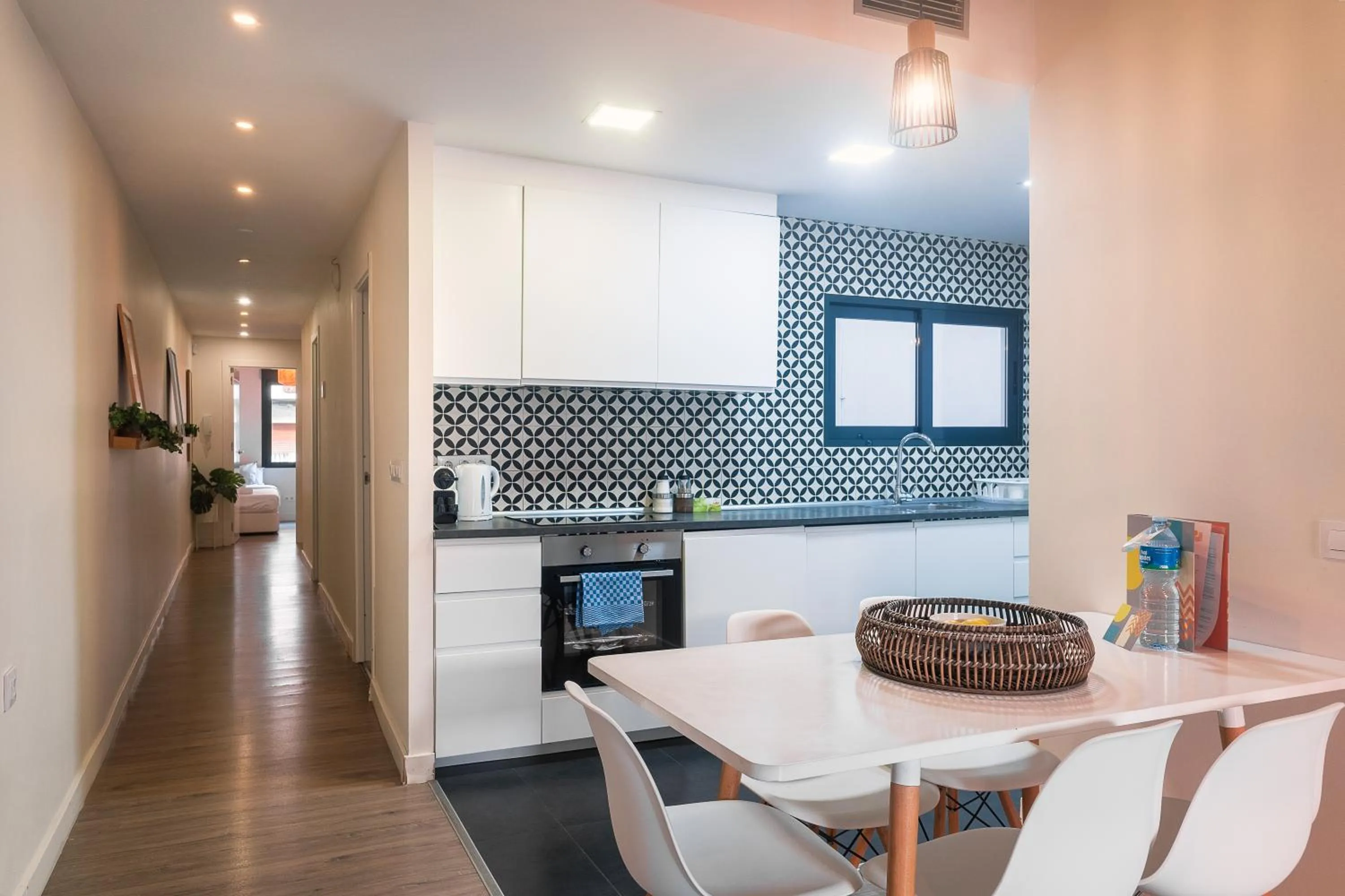 kitchen in Modern Catalan Apartments by Olala Homes