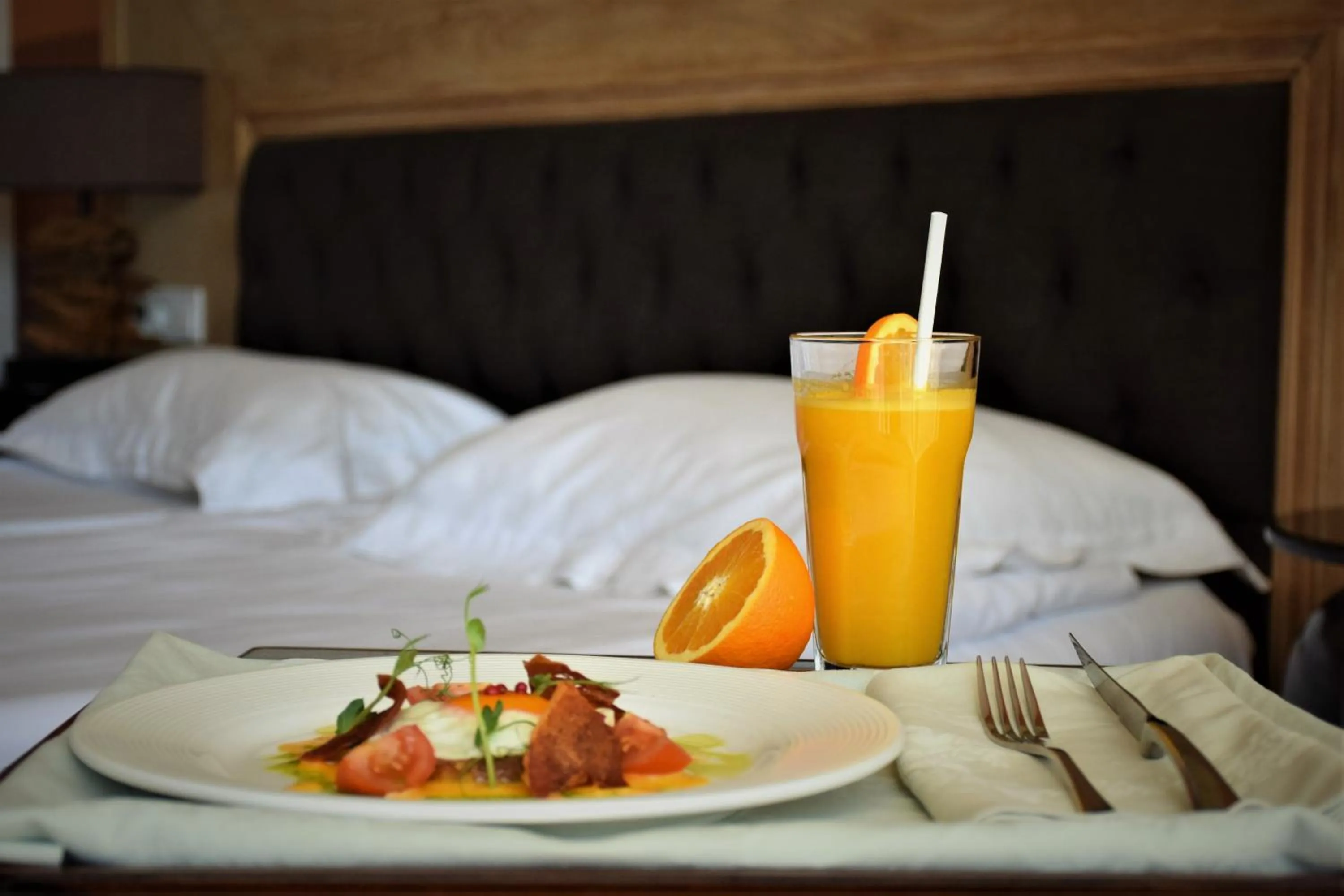 Food and drinks, Bed in ECO Therma Village - Mineral Pool & SPA & All Inclusive