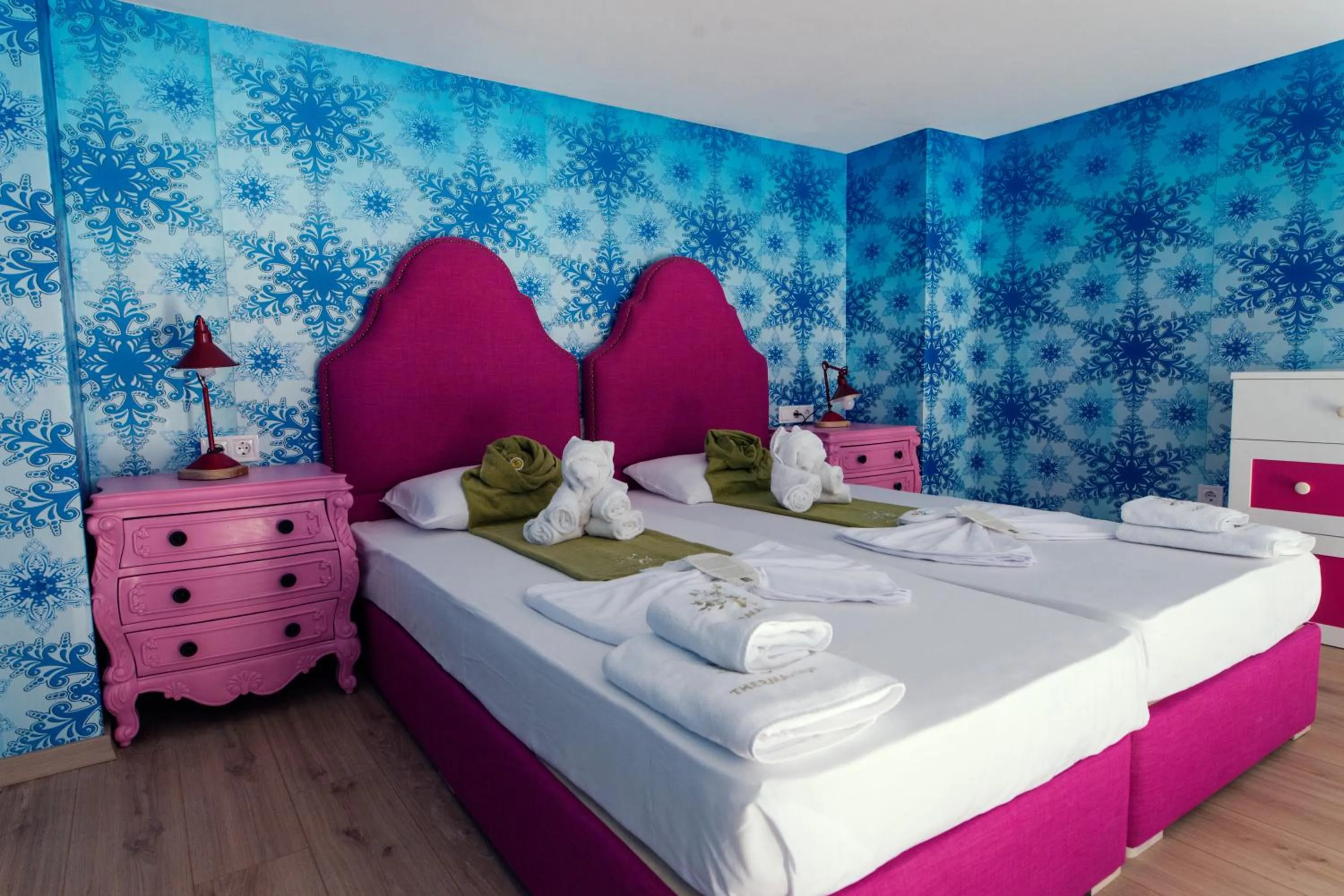 Bed in ECO Therma Village - Mineral Pool & SPA & All Inclusive