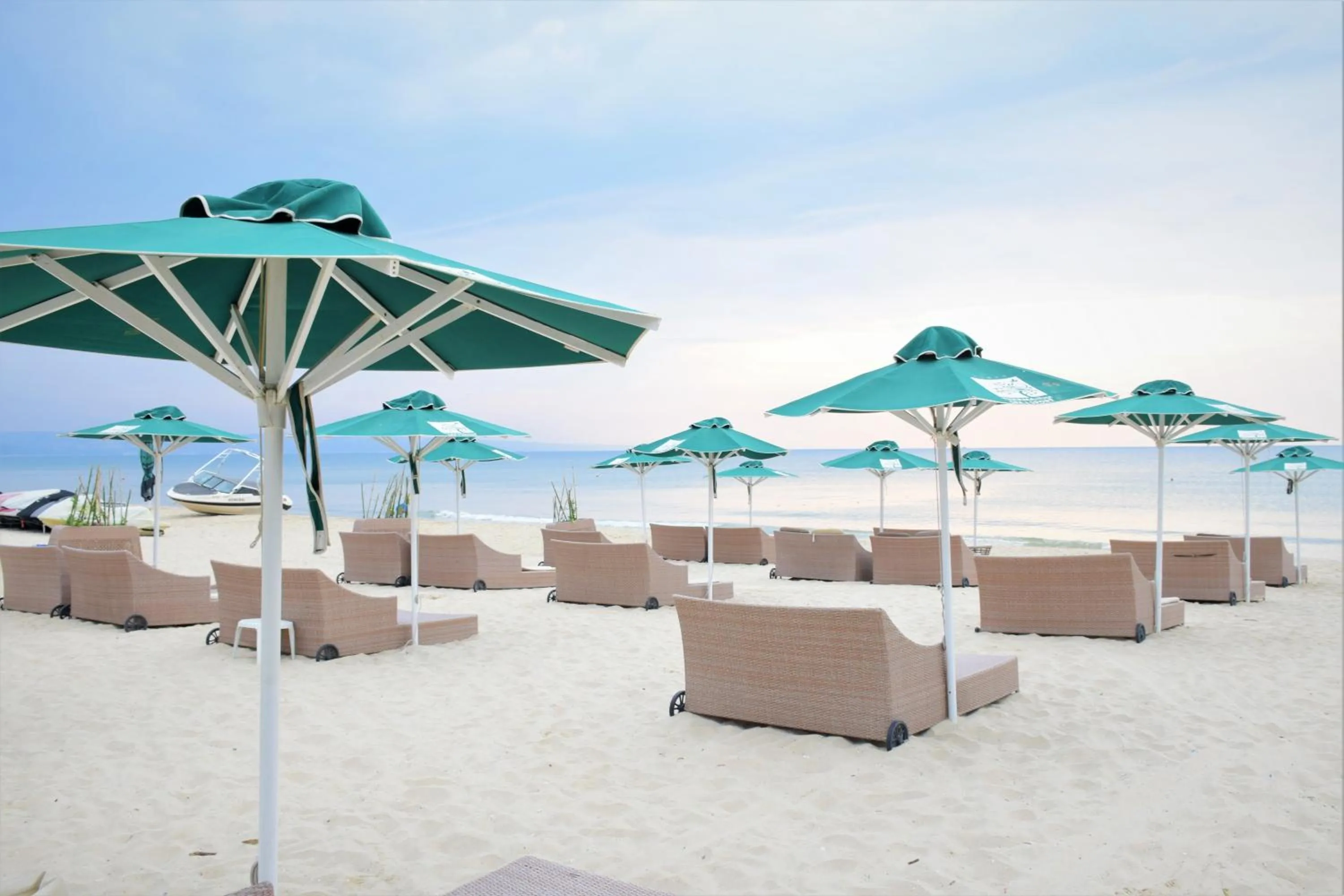 Beach in ECO Therma Village - Mineral Pool & SPA & All Inclusive