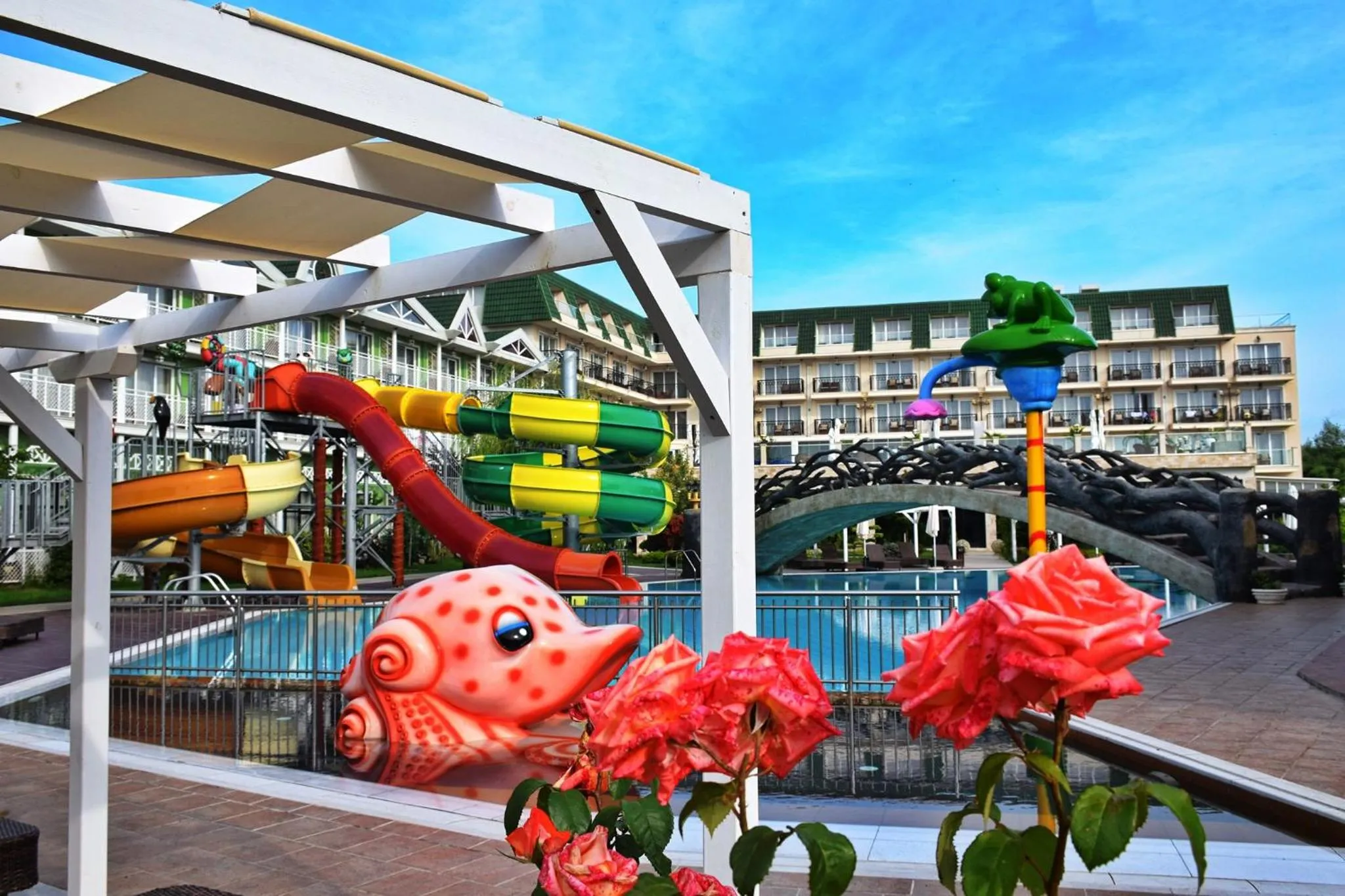 Children play ground in ECO Therma Village - Mineral Pool & SPA & All Inclusive