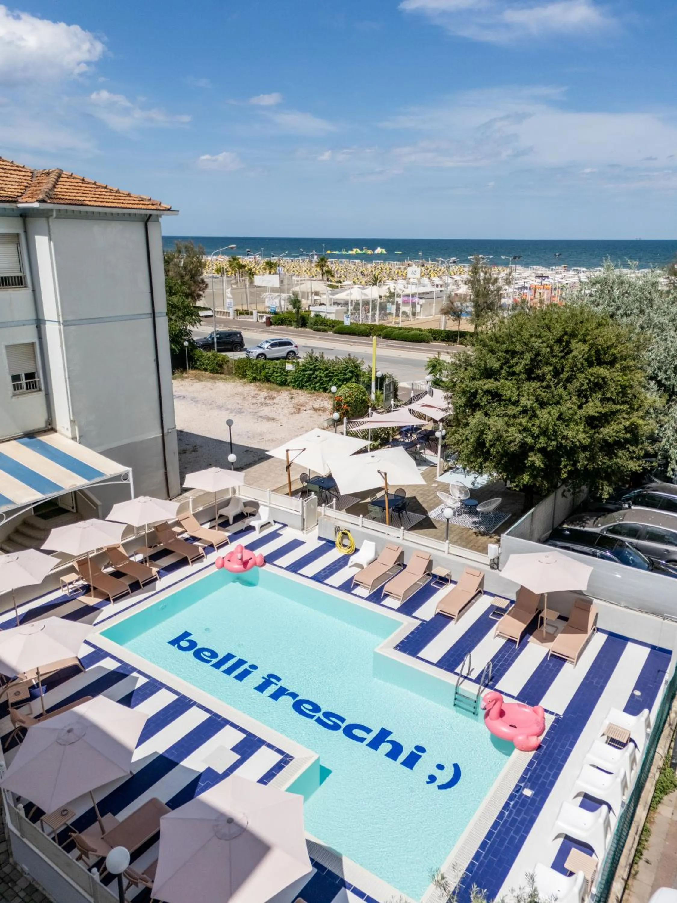 Bird's eye view in Hotel Belvedere Rimini