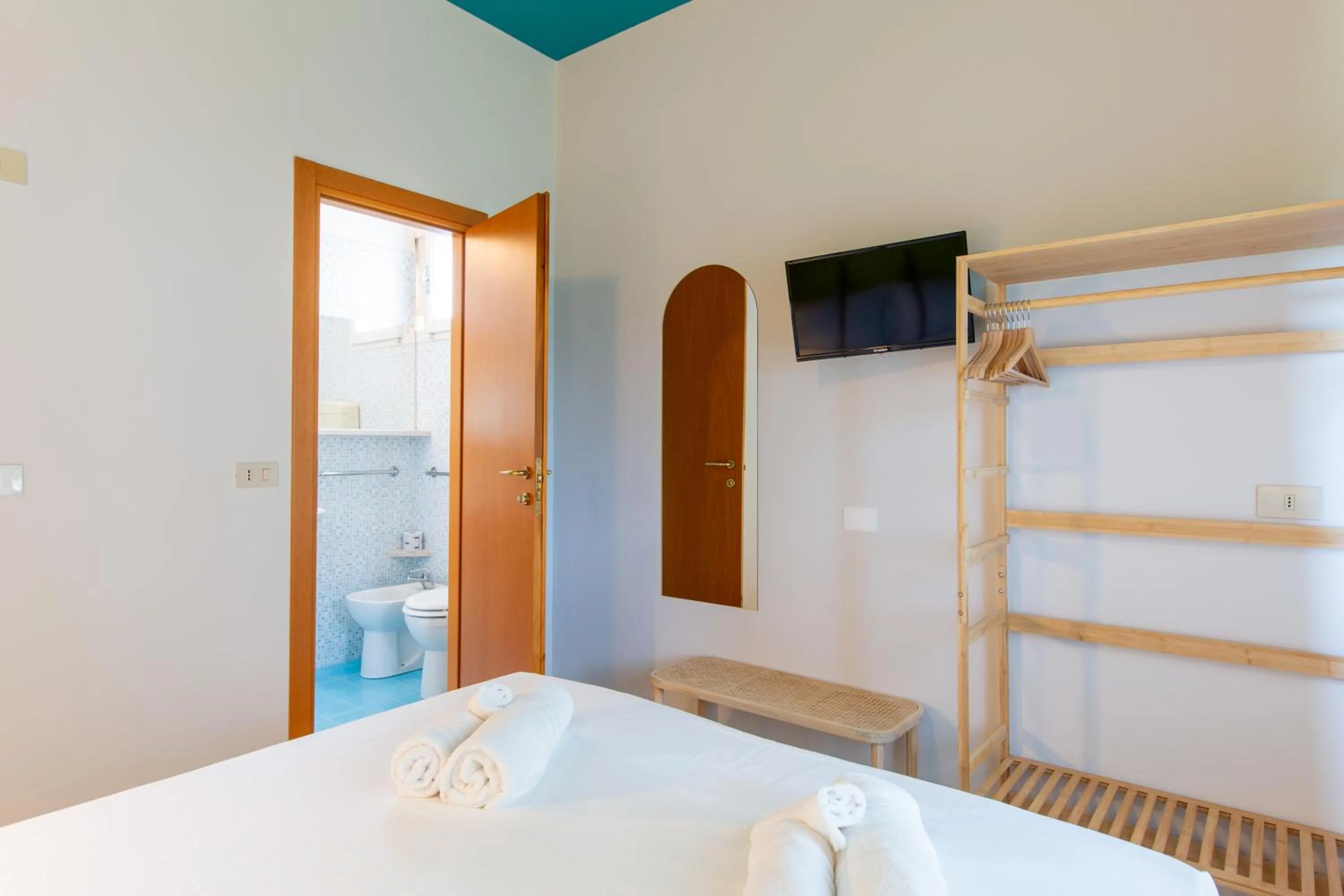 Bedroom, Bed in Hotel Belvedere Rimini