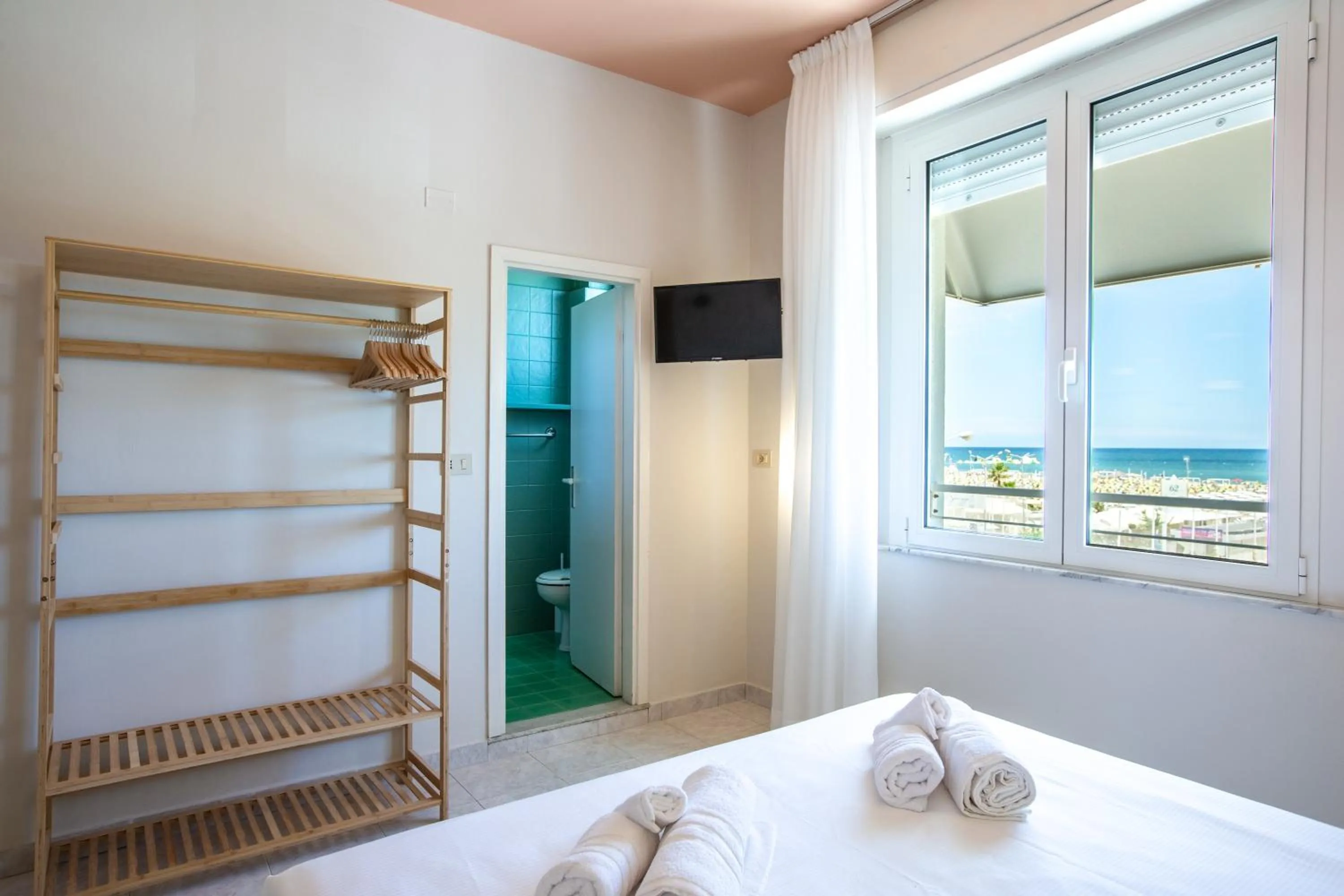 Bed in Hotel Belvedere Rimini