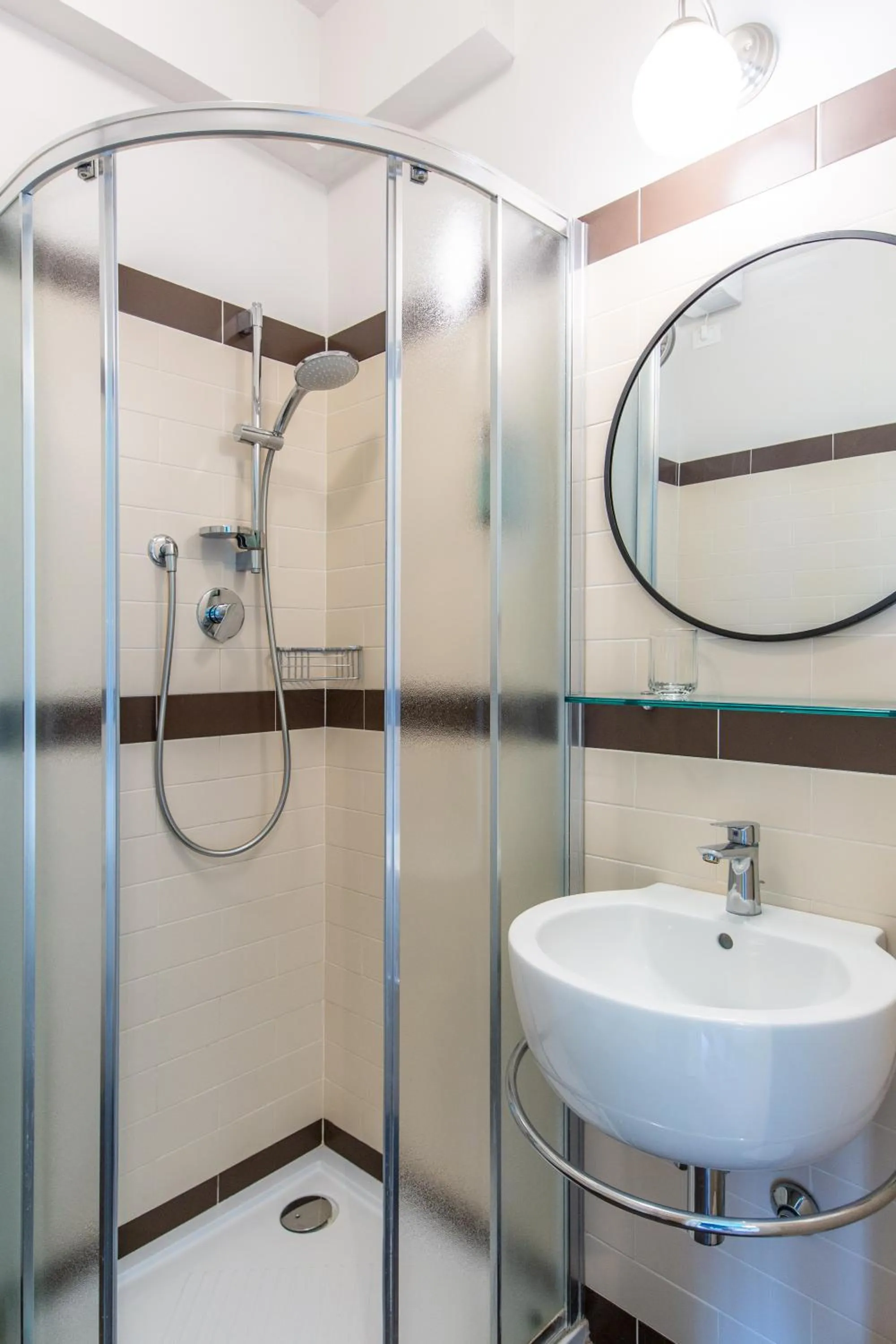 Shower in Hotel Belvedere Rimini