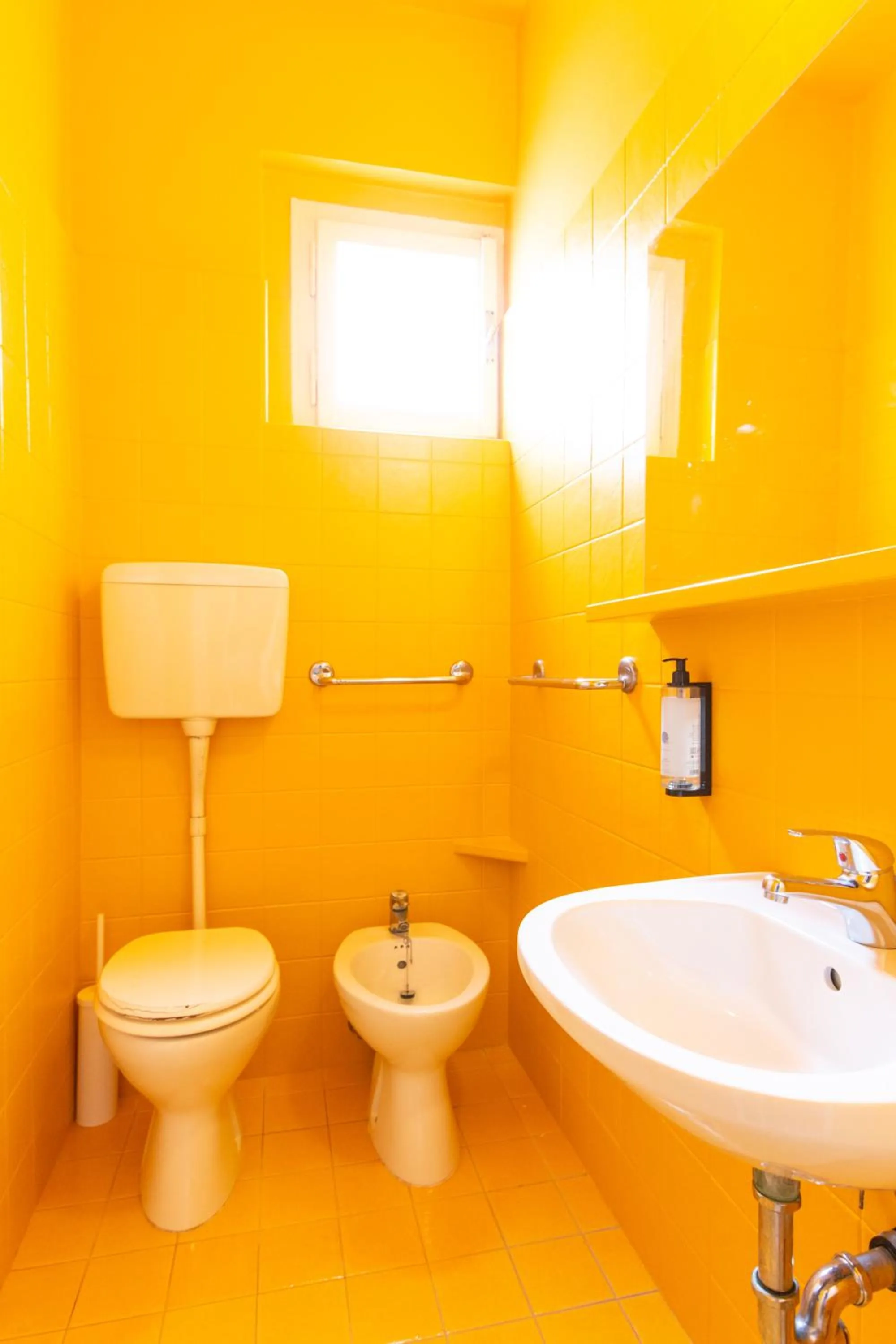 Toilet in Hotel Belvedere Rimini