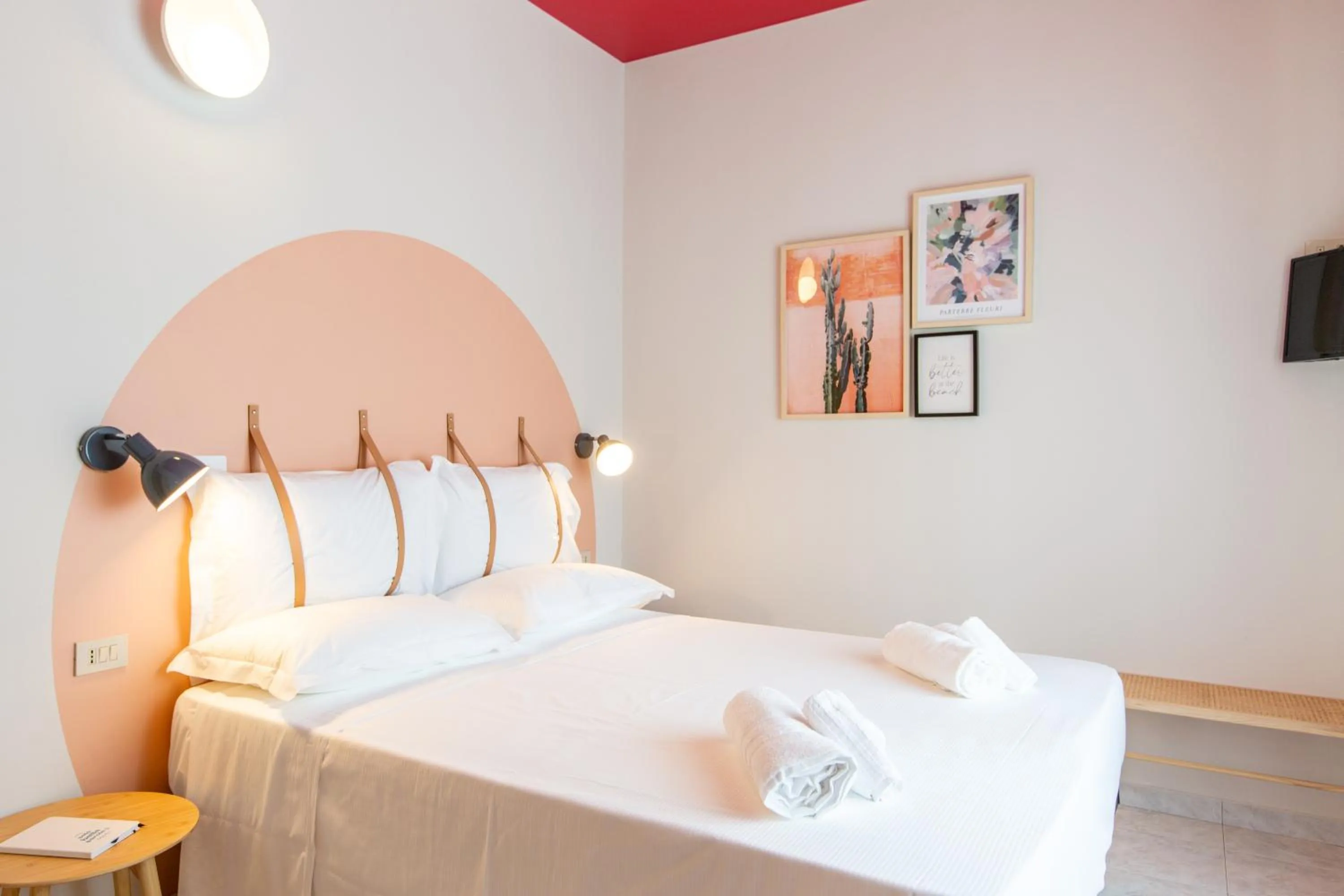 Bed in Hotel Belvedere Rimini