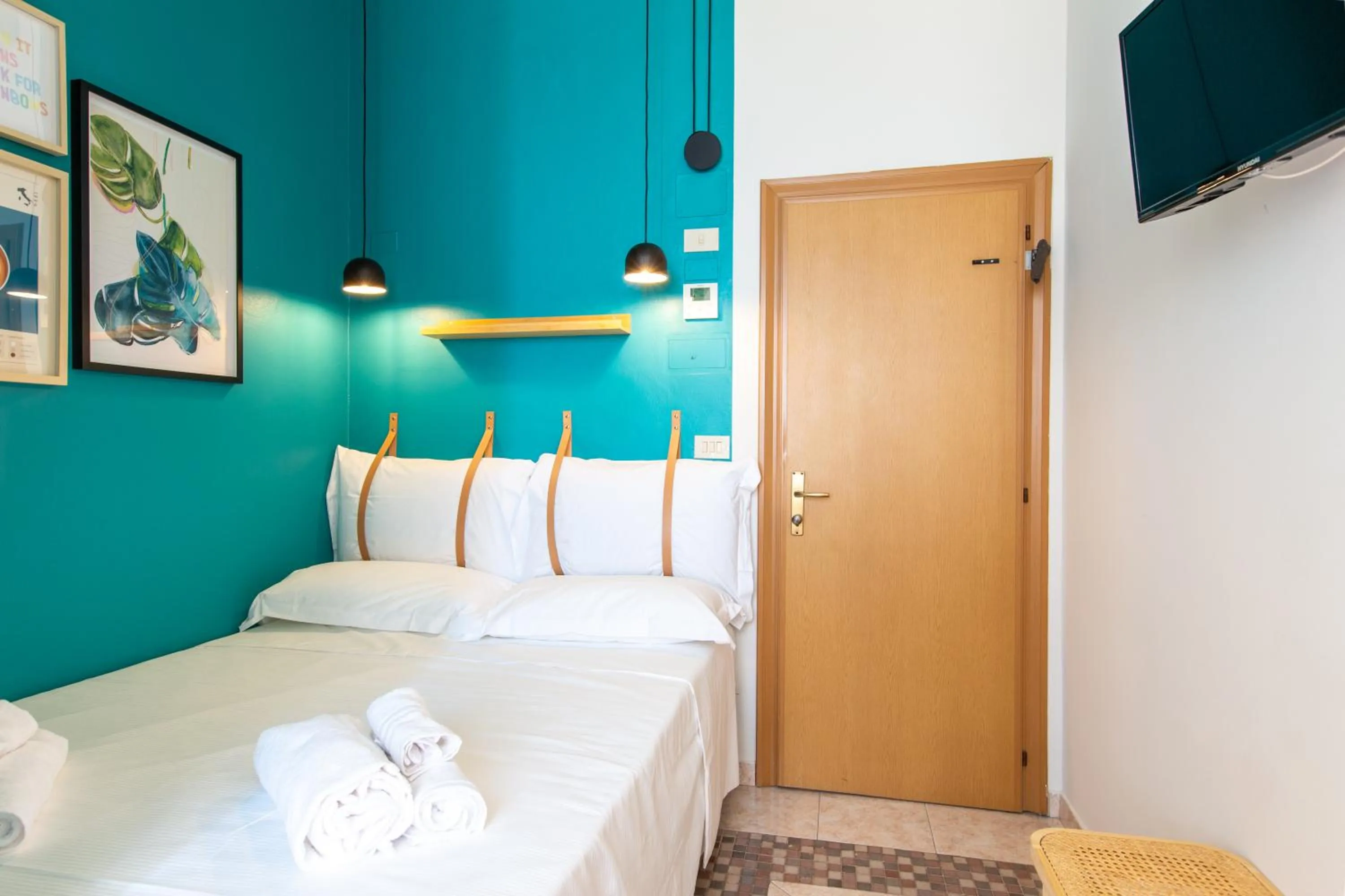 Bed in Hotel Belvedere Rimini