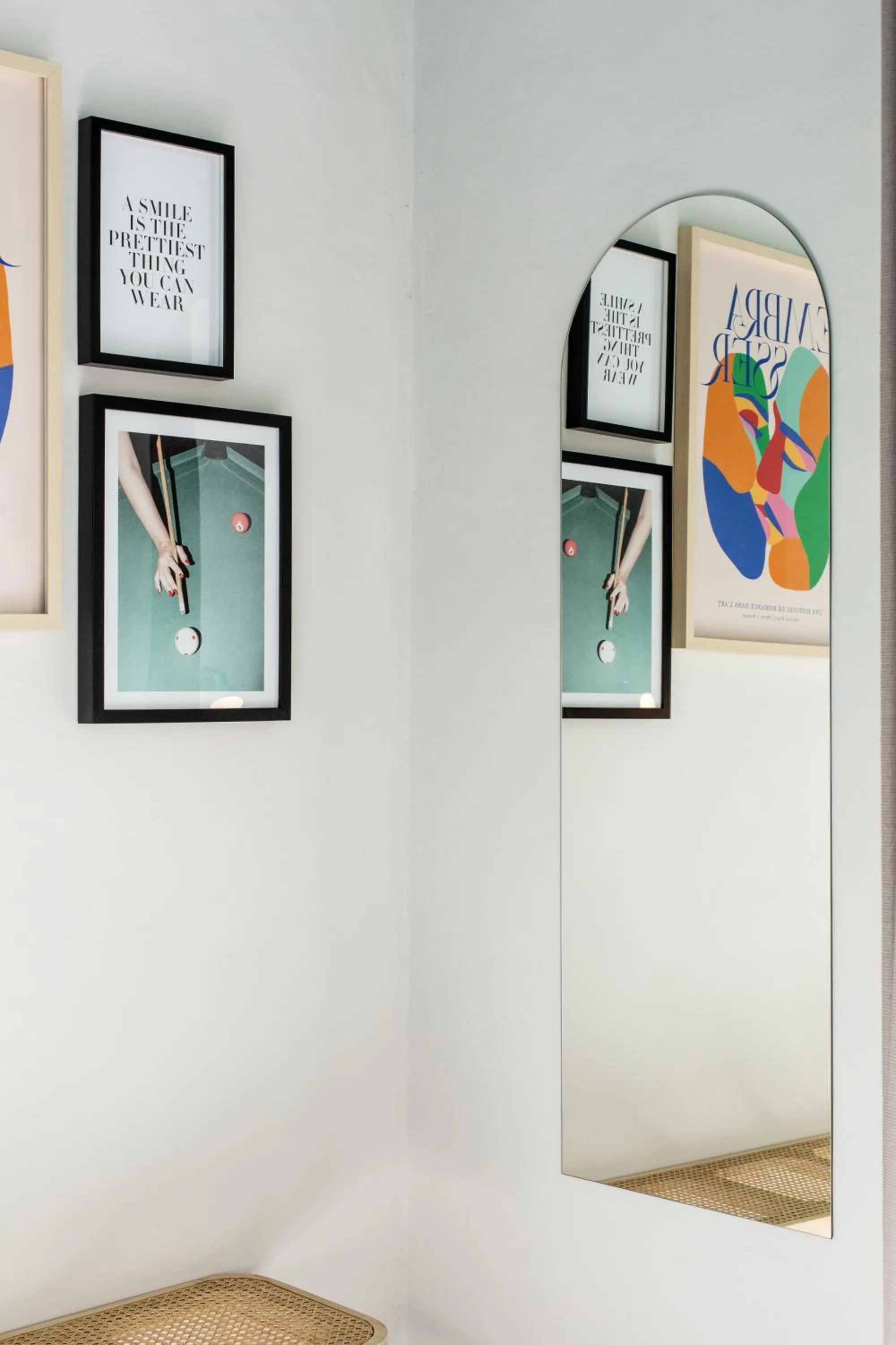 Decorative detail in Hotel Belvedere Rimini