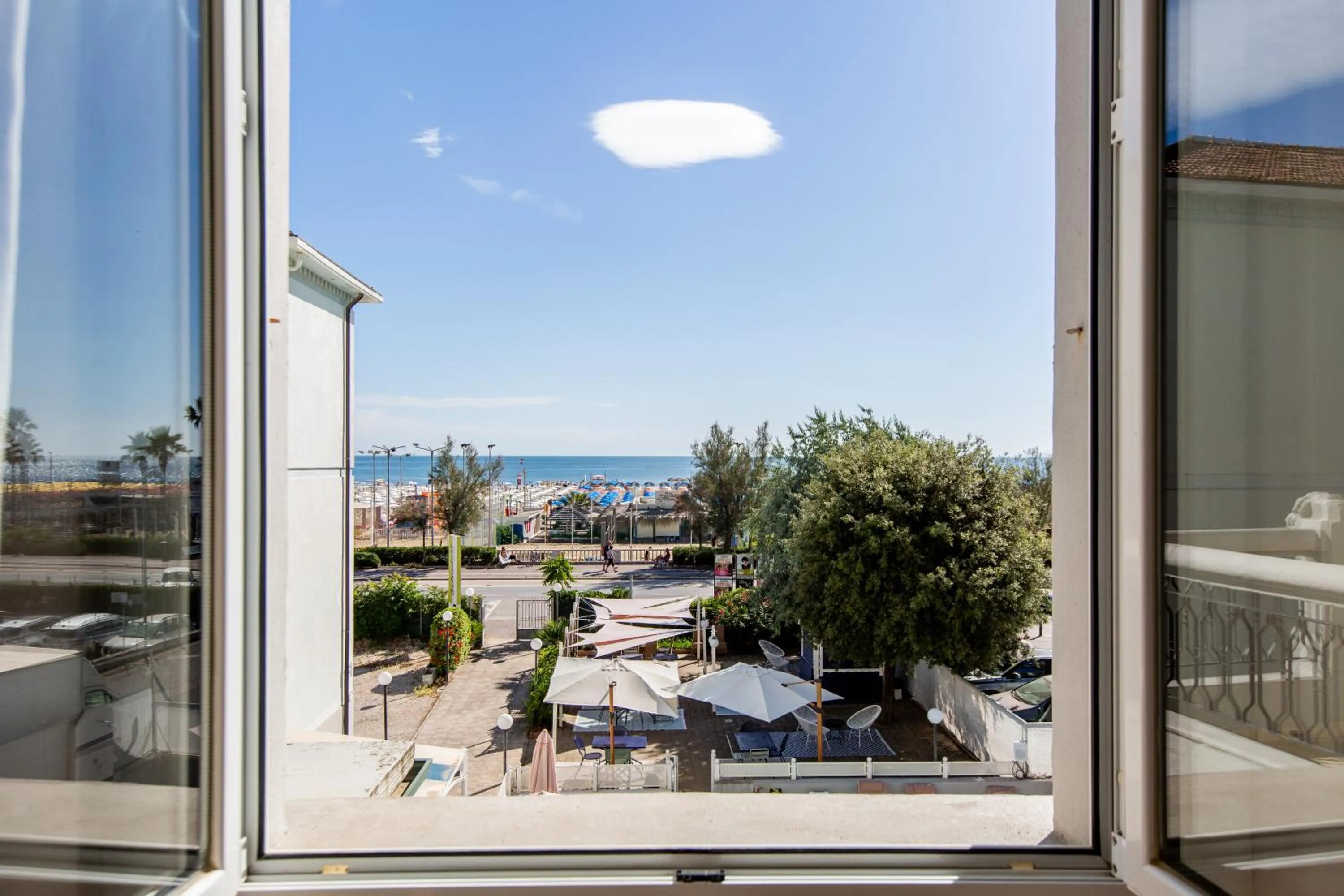 Sea view in Hotel Belvedere Rimini