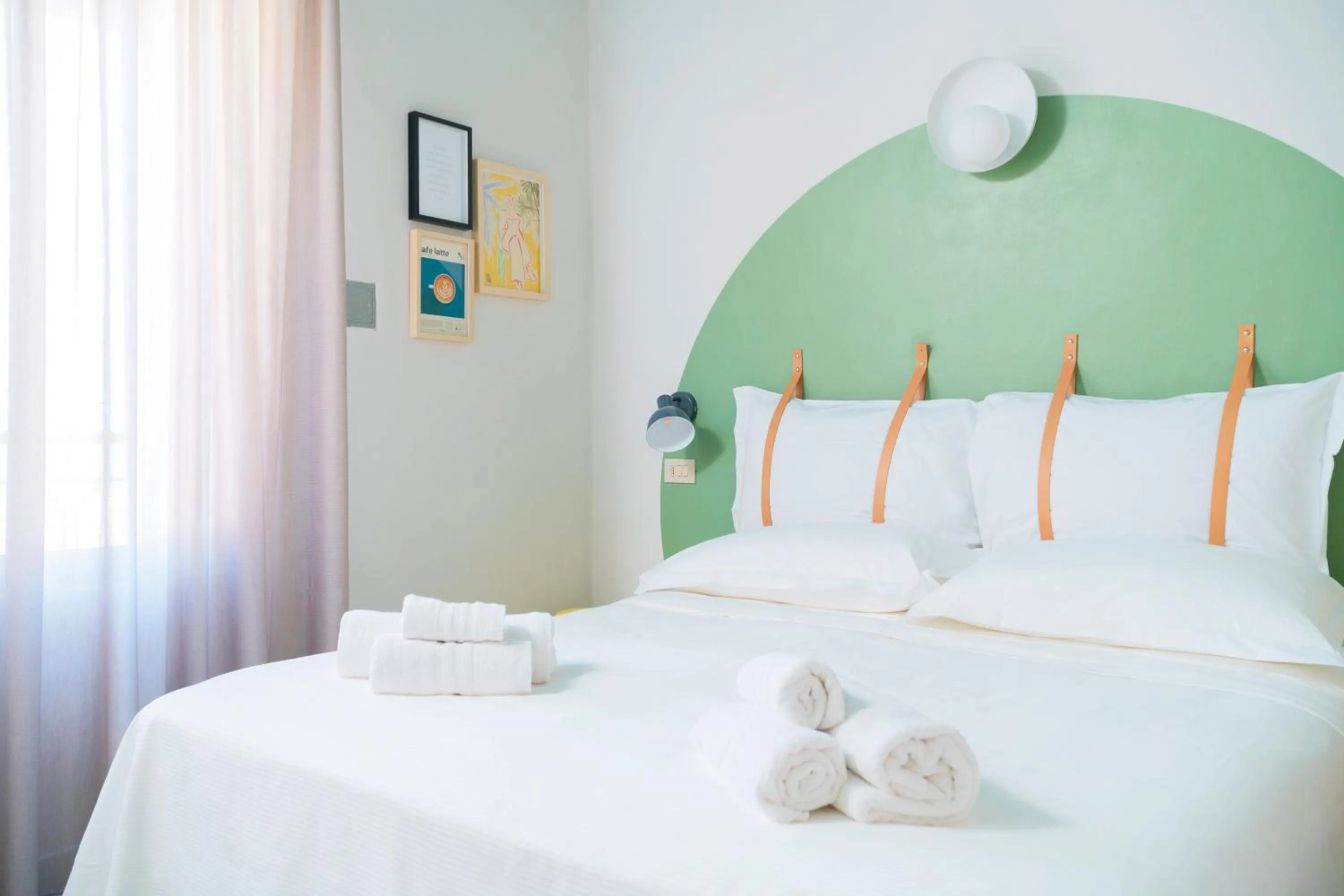 Bed in Hotel Belvedere Rimini