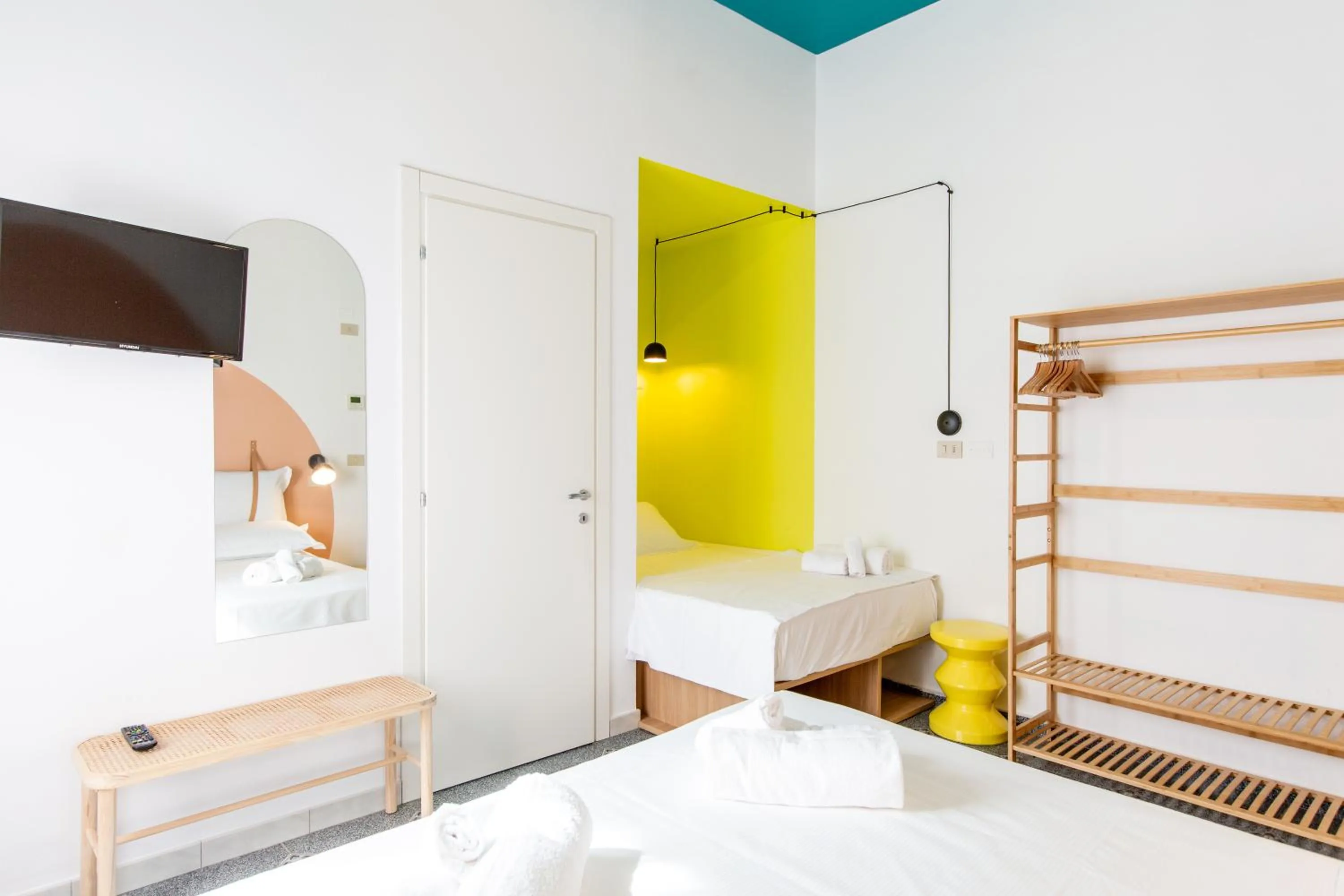 Bed in Hotel Belvedere Rimini