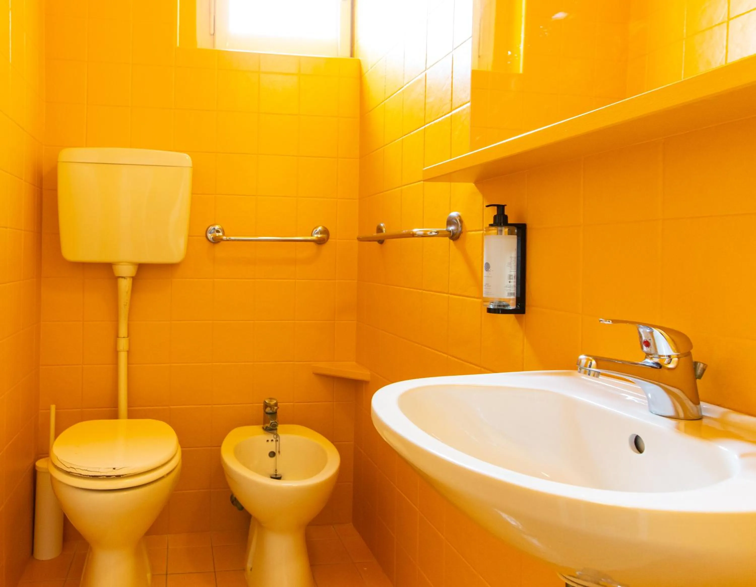 Toilet in Hotel Belvedere Rimini