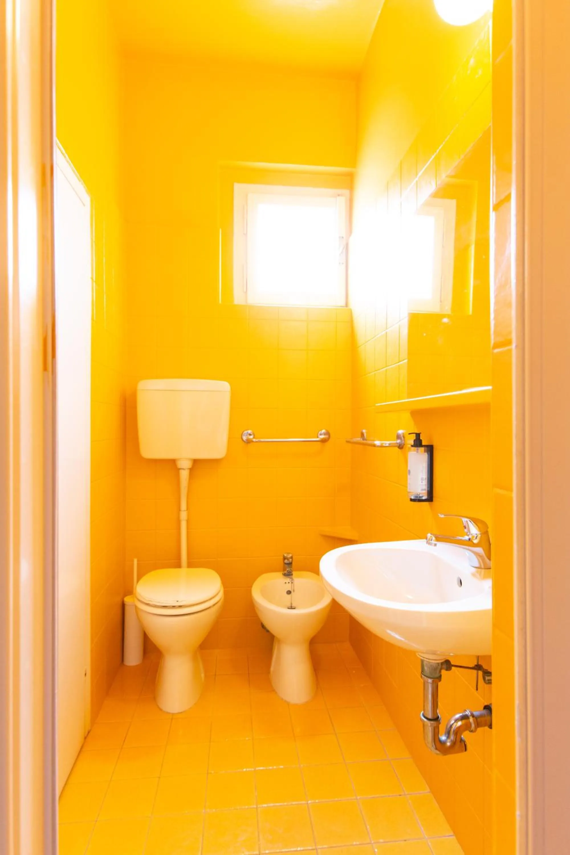 Toilet in Hotel Belvedere Rimini