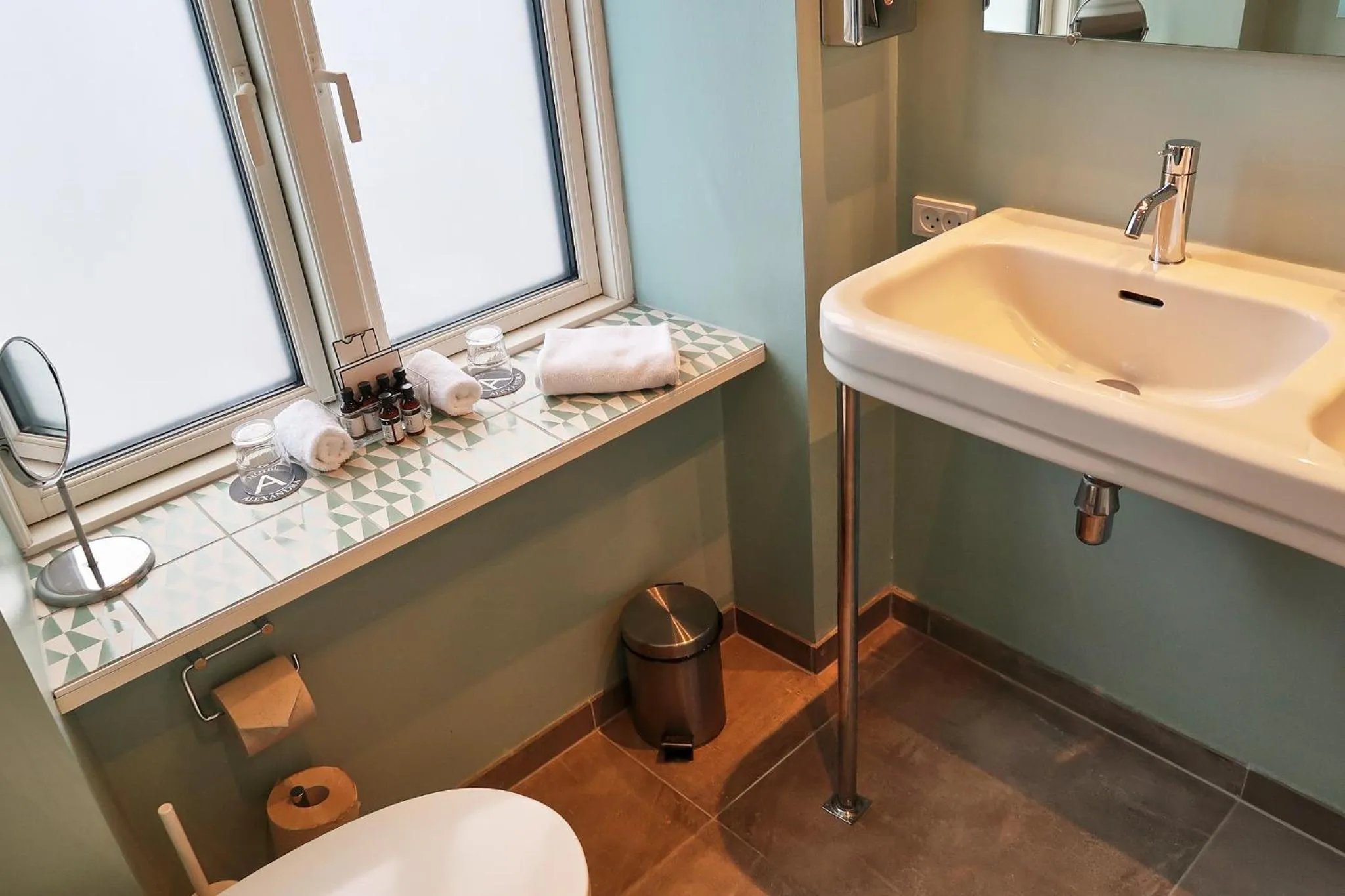 Bathroom in Hotel Alexandra