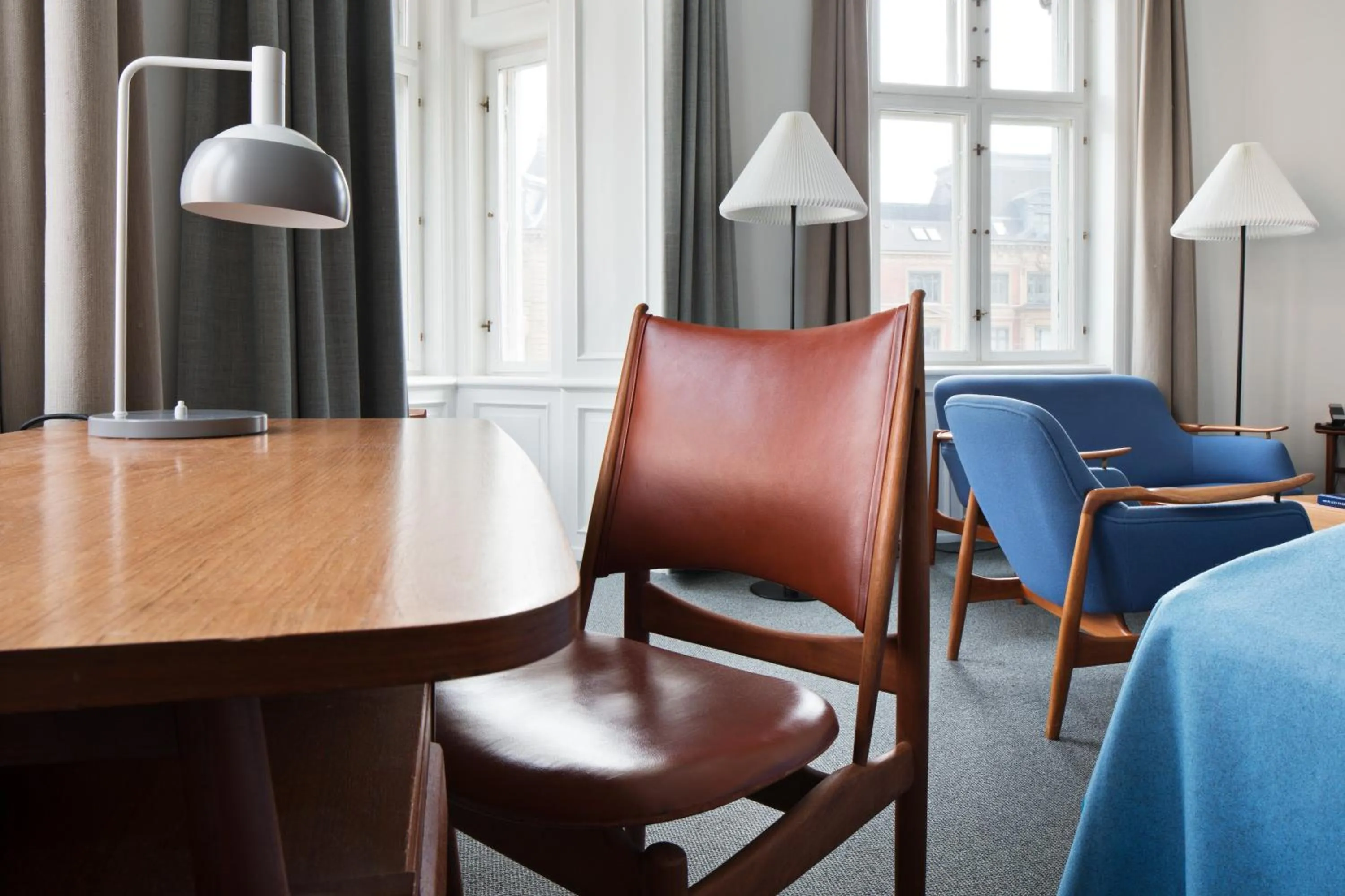 Seating area in Hotel Alexandra