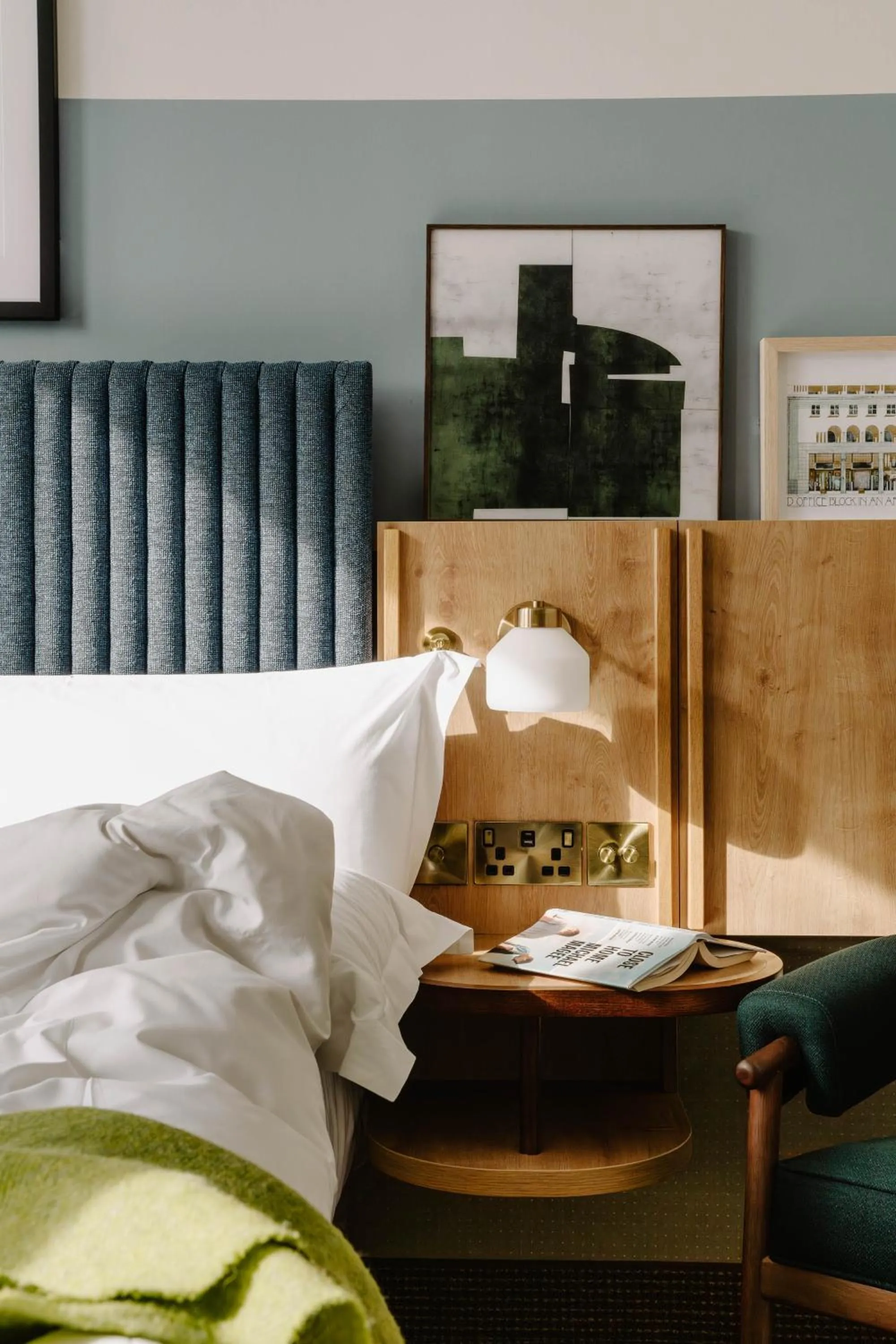 Bed in Club Quarters Hotel St Paul's, London