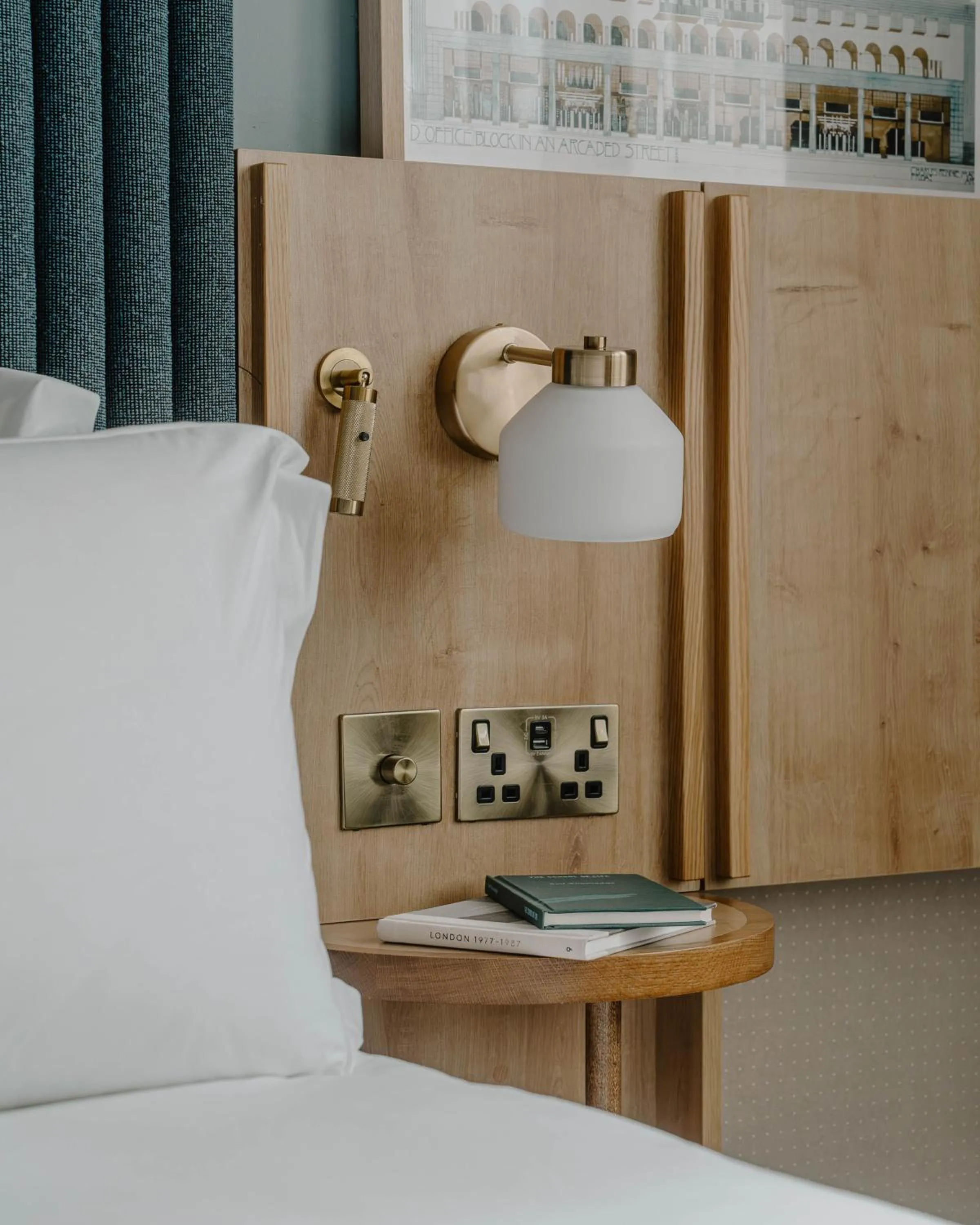 Bedroom, Bed in Club Quarters Hotel St Paul's, London