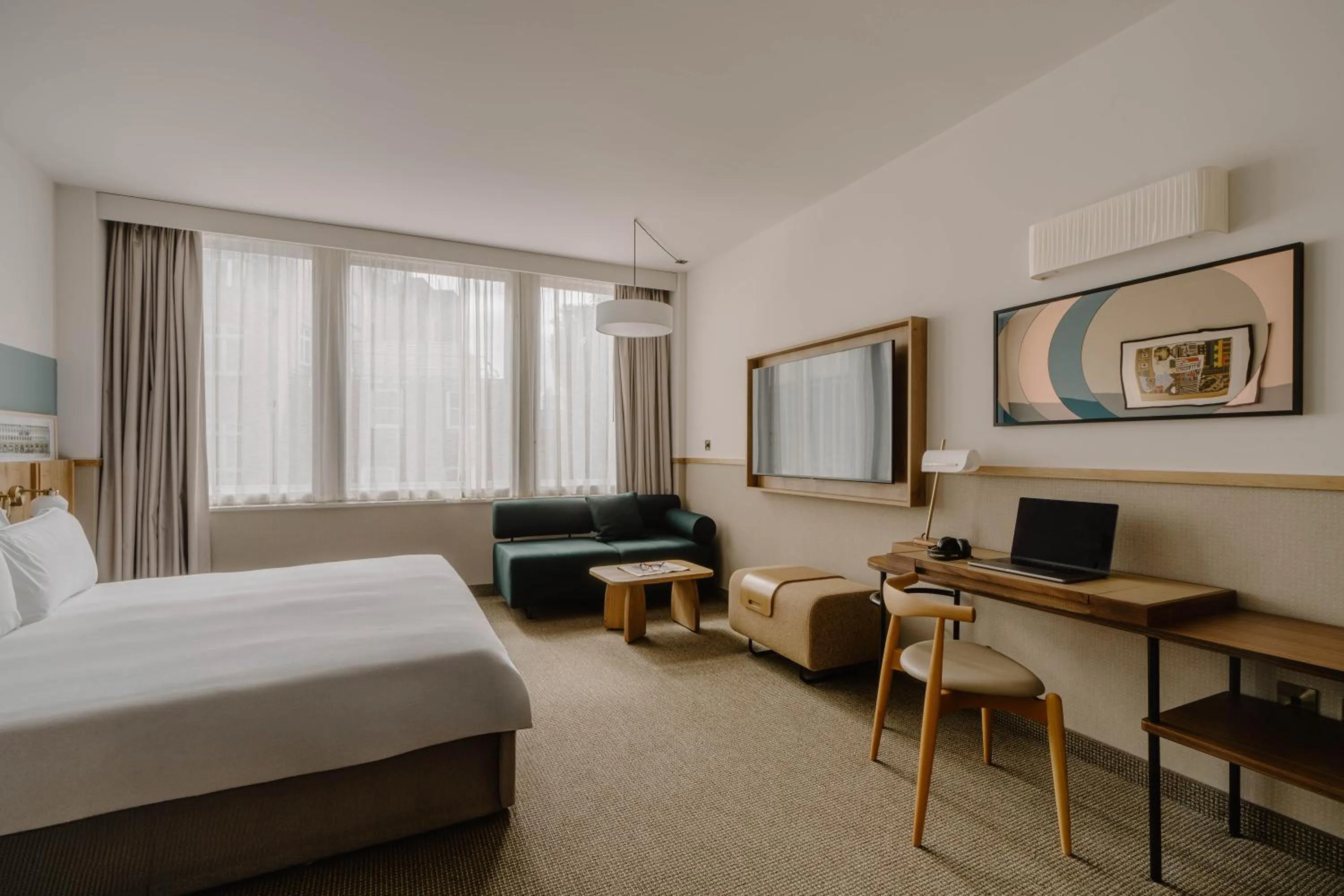 Bed in Club Quarters Hotel St Paul's, London