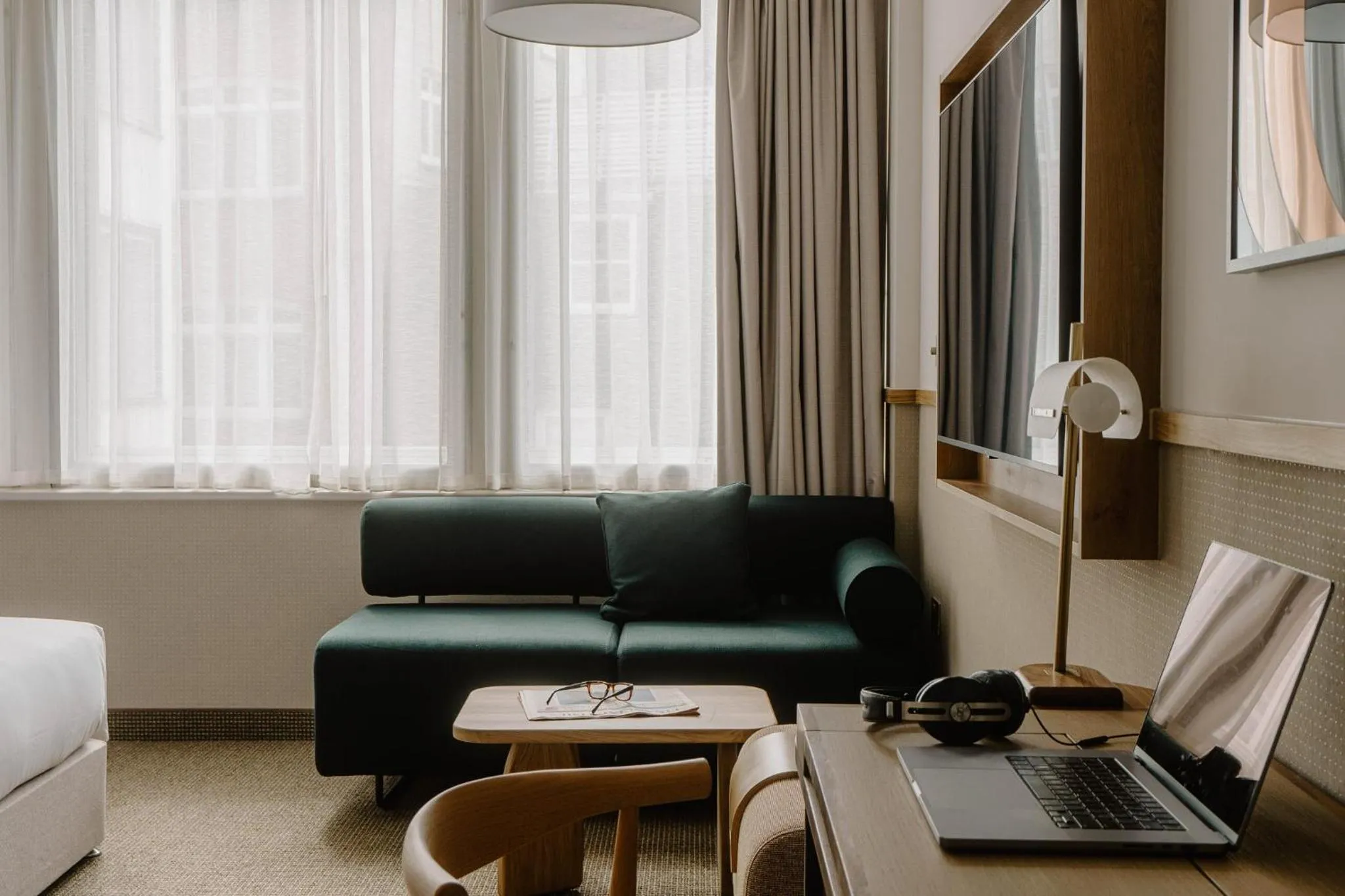 Bedroom in Club Quarters Hotel St Paul's, London