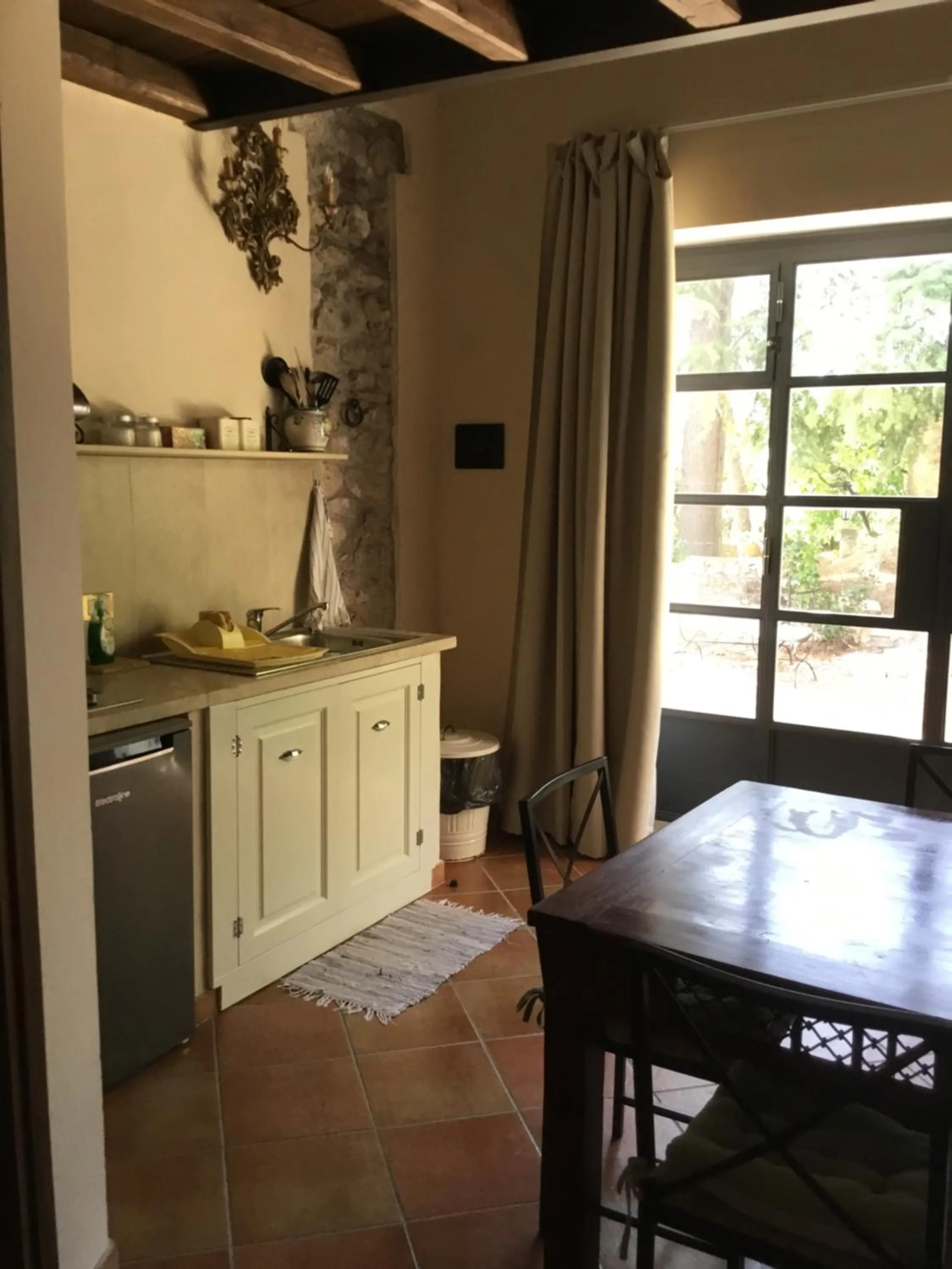 Kitchen or kitchenette in Agriturismo Castello Santa Margherita