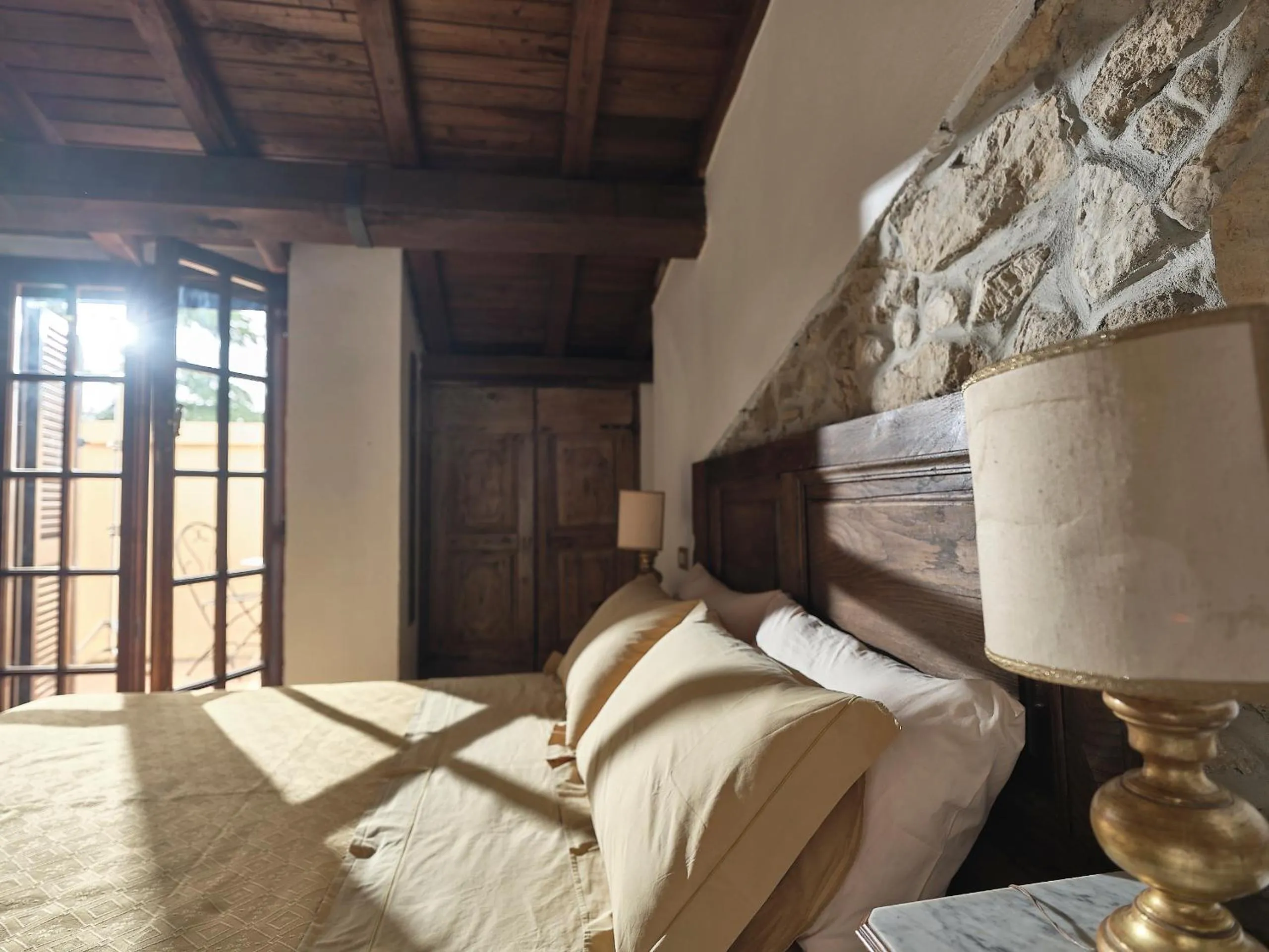 Photo of the whole room, Bed in Agriturismo Castello Santa Margherita