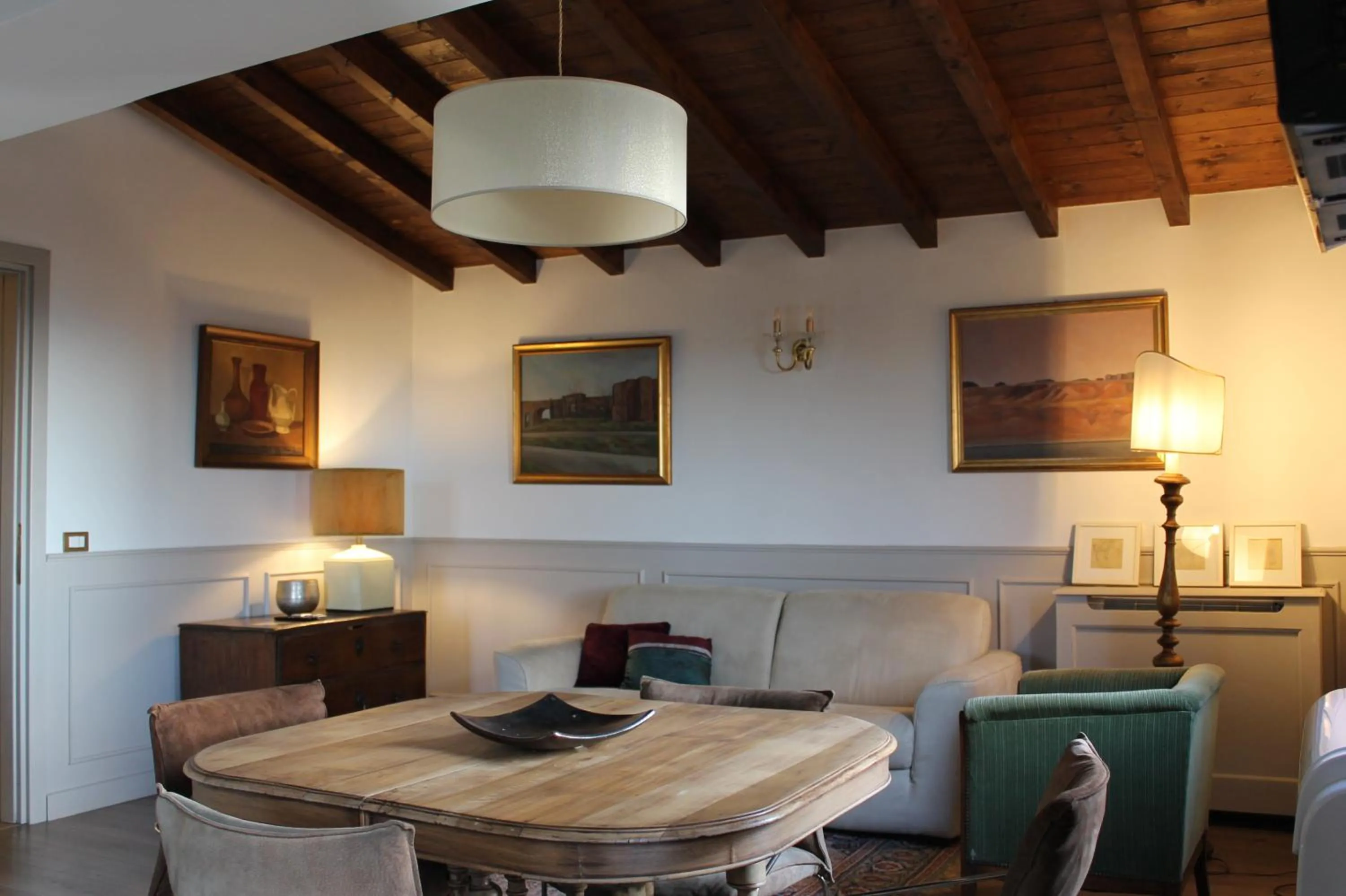 Living room in Agriturismo Castello Santa Margherita