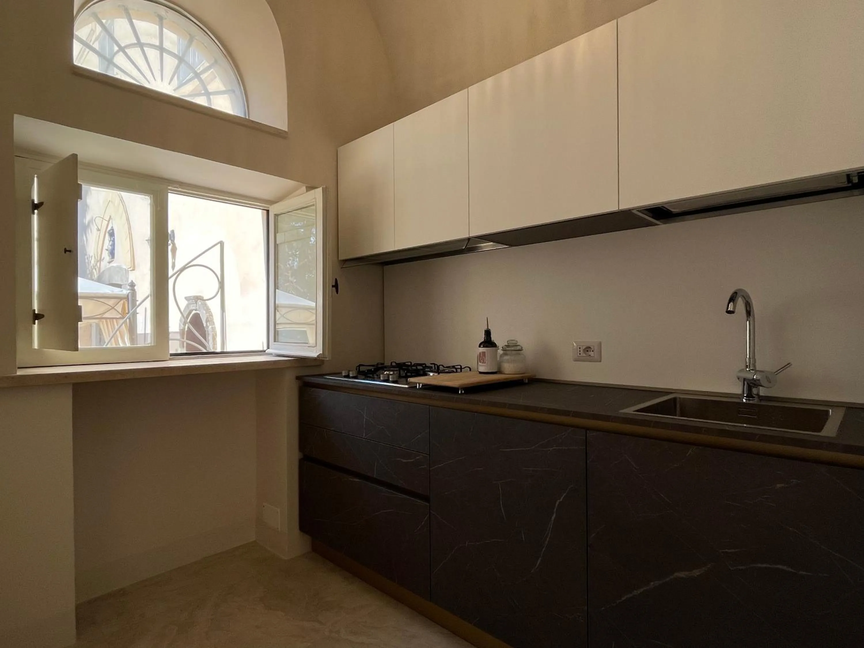 Kitchen or kitchenette in Agriturismo Castello Santa Margherita