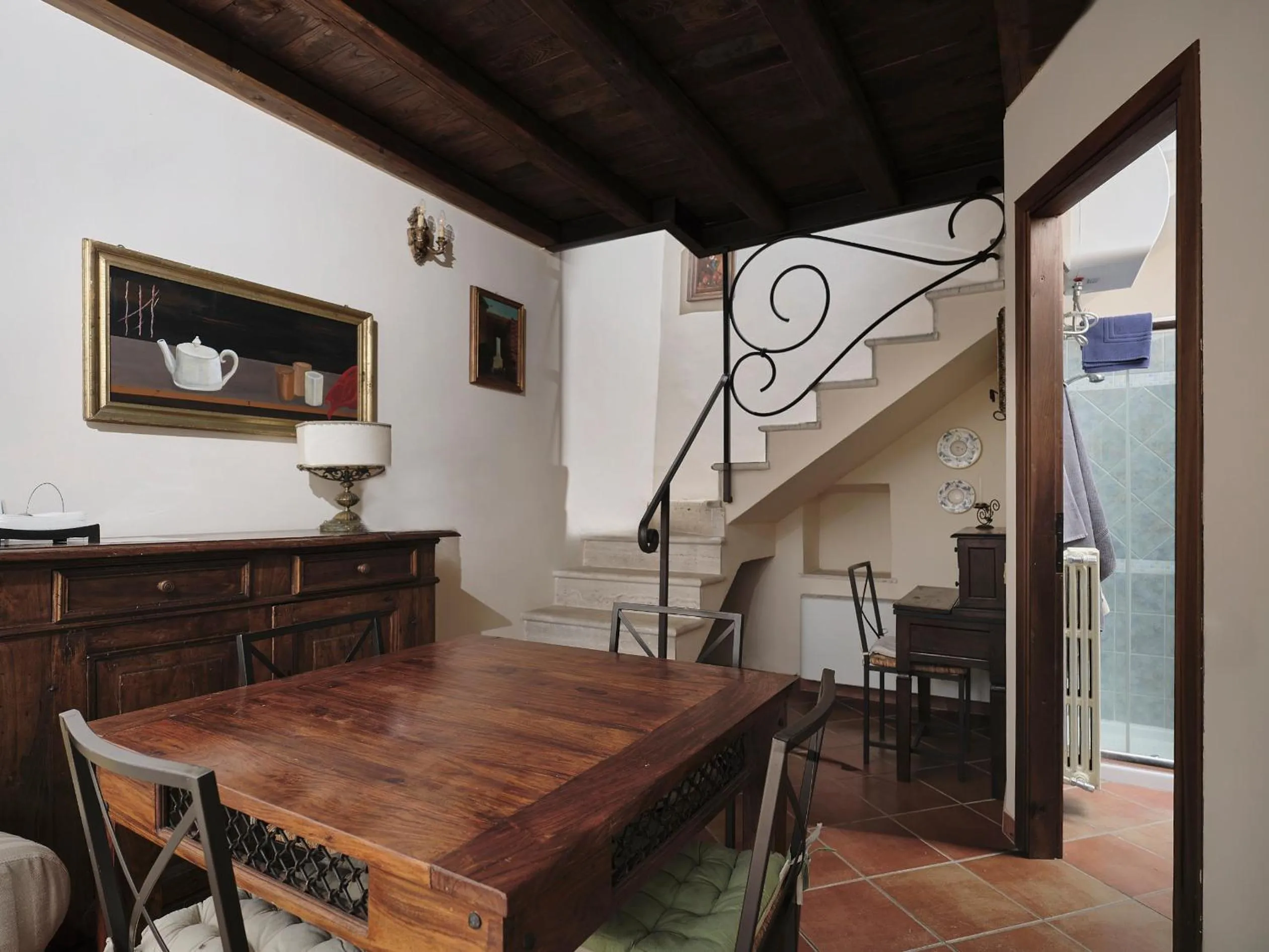 Living room in Agriturismo Castello Santa Margherita
