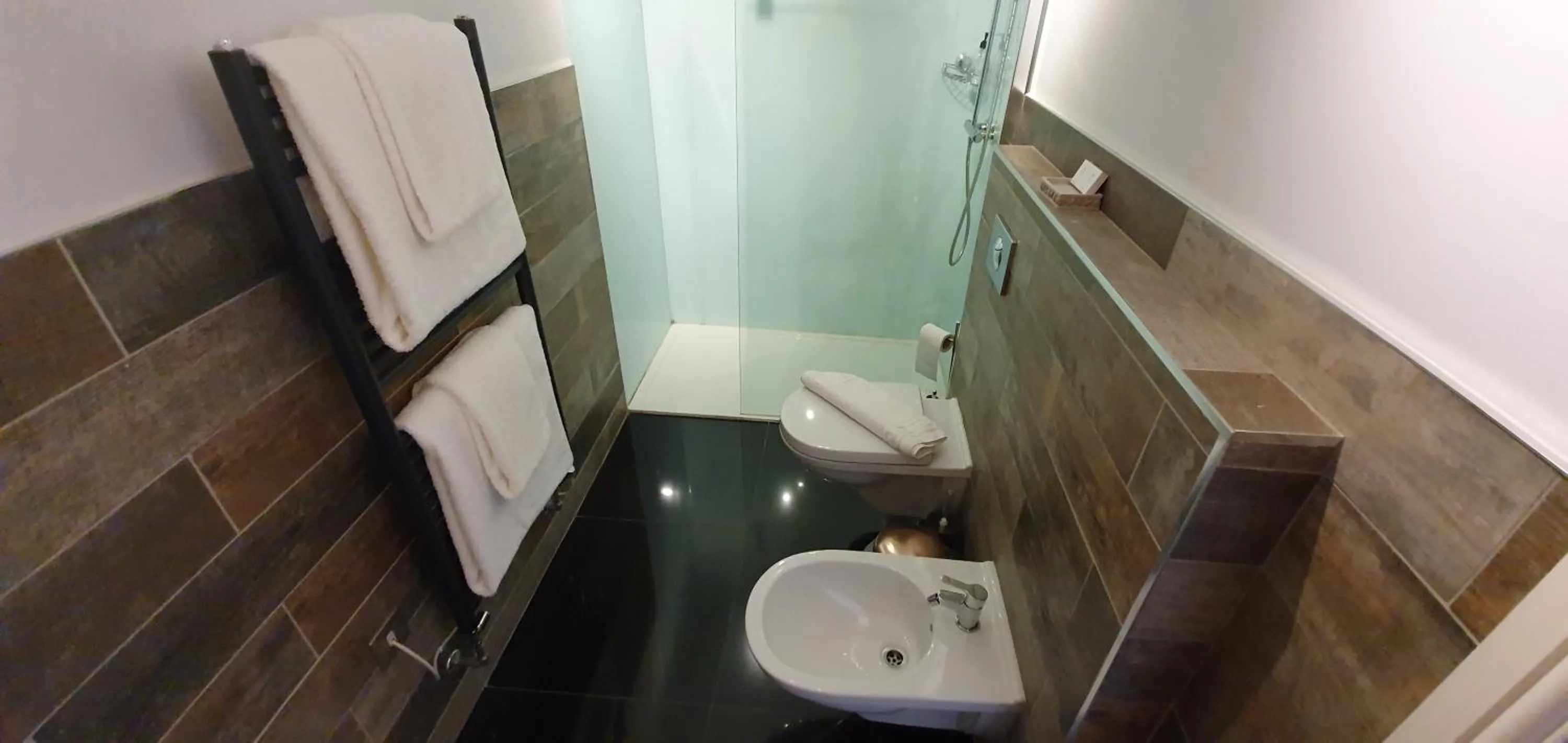 Shower in The Bronze Pig