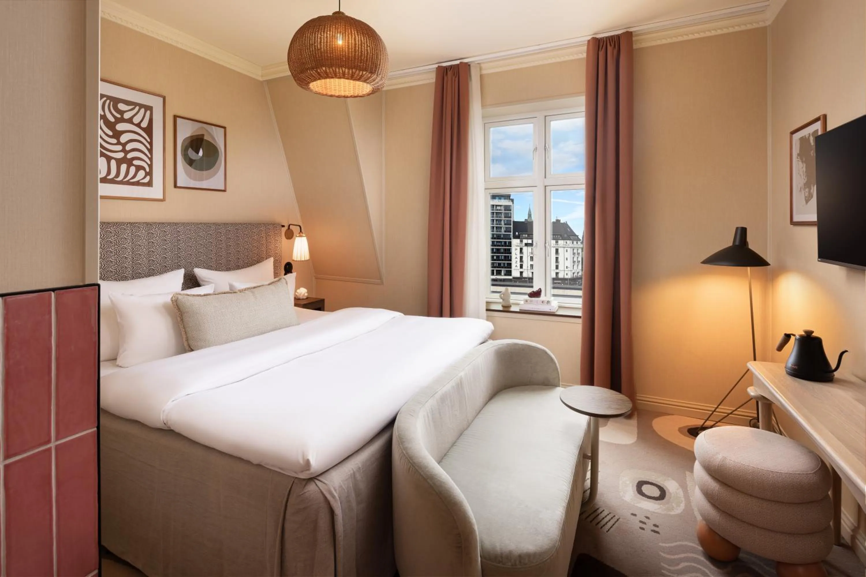 Bedroom, Bed in NH Copenhagen Grand Joanne