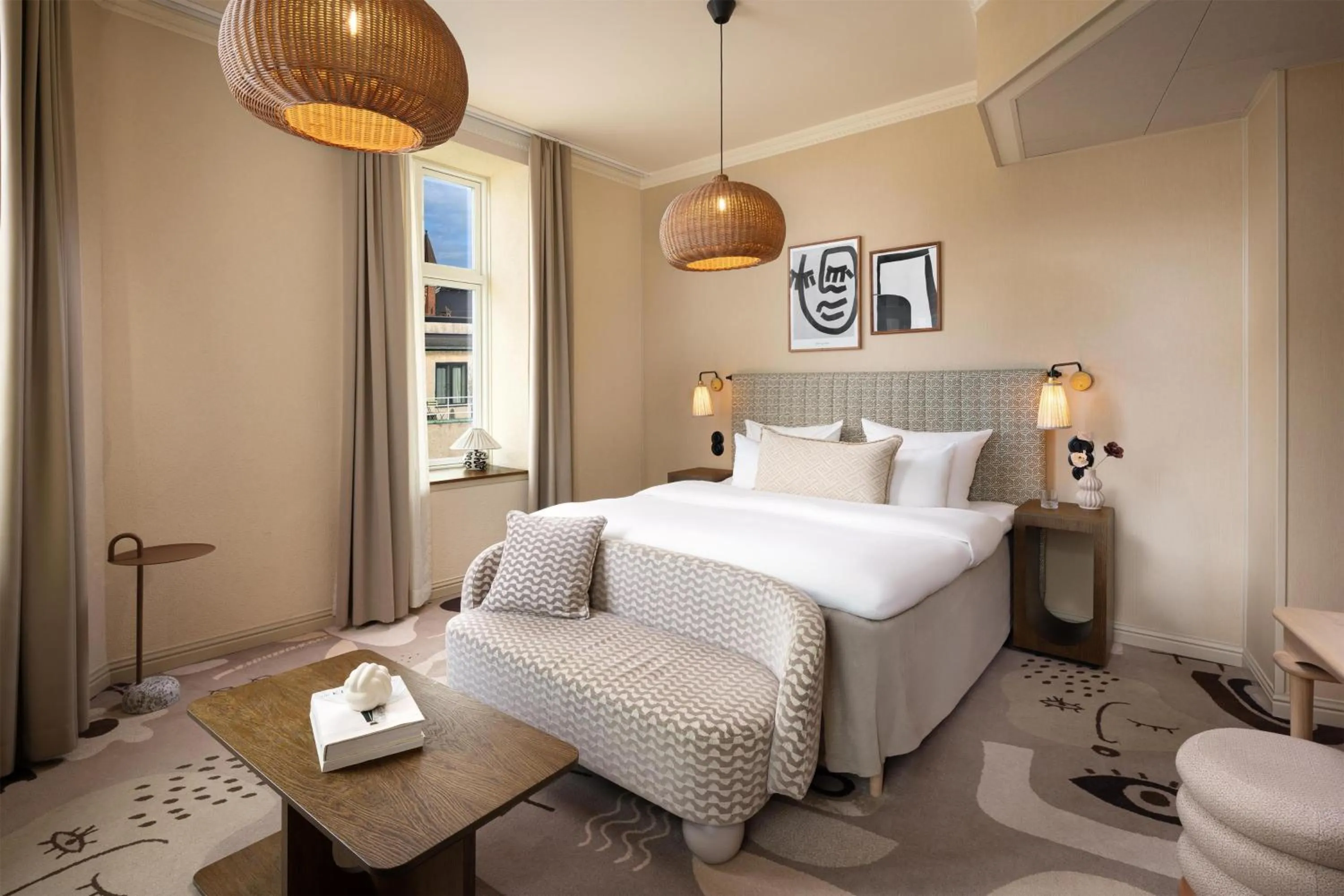 Photo of the whole room, Bed in NH Copenhagen Grand Joanne